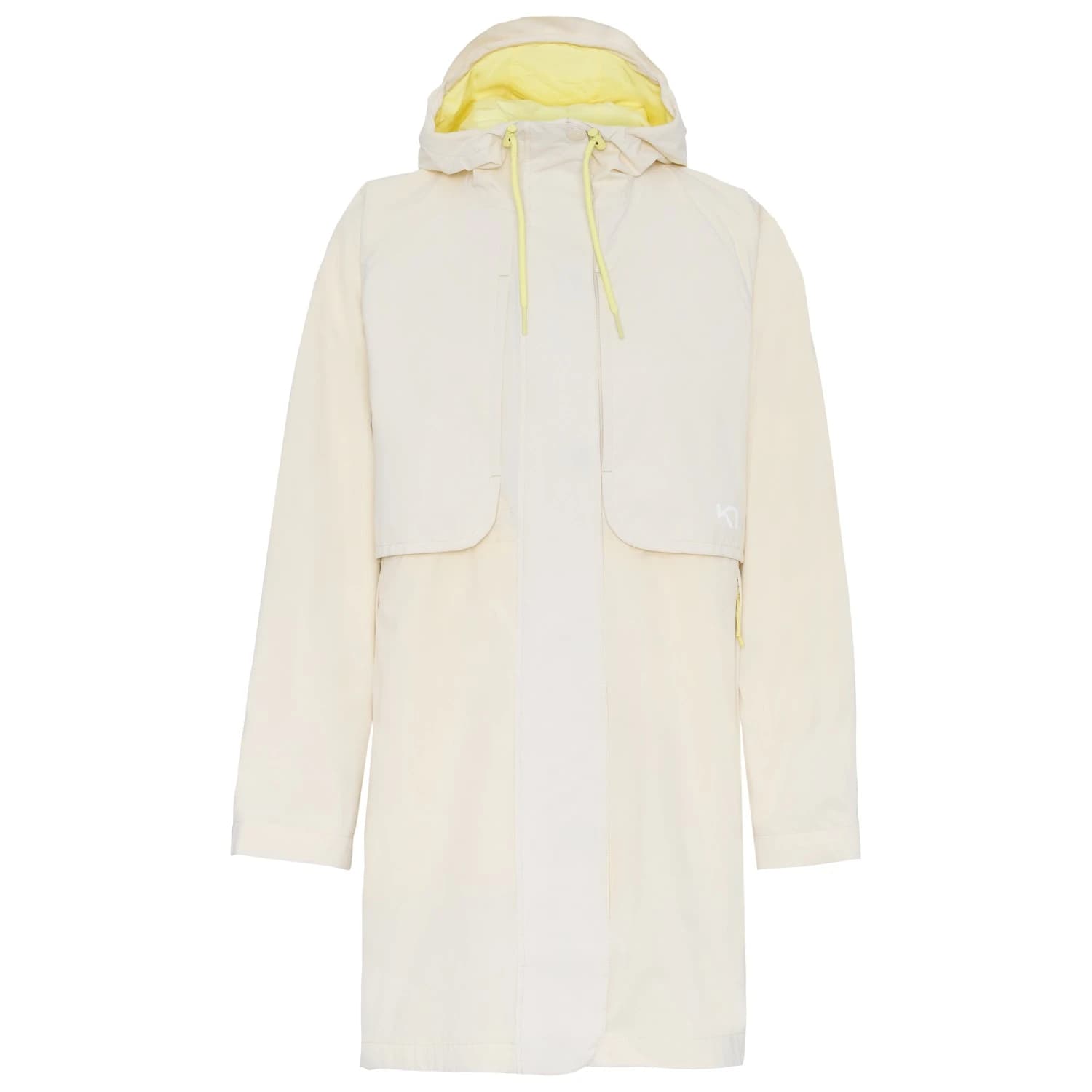 Дамско водоустойчиво яке Kari Traa Women's Sine Jacket Raincoat - Light Beige