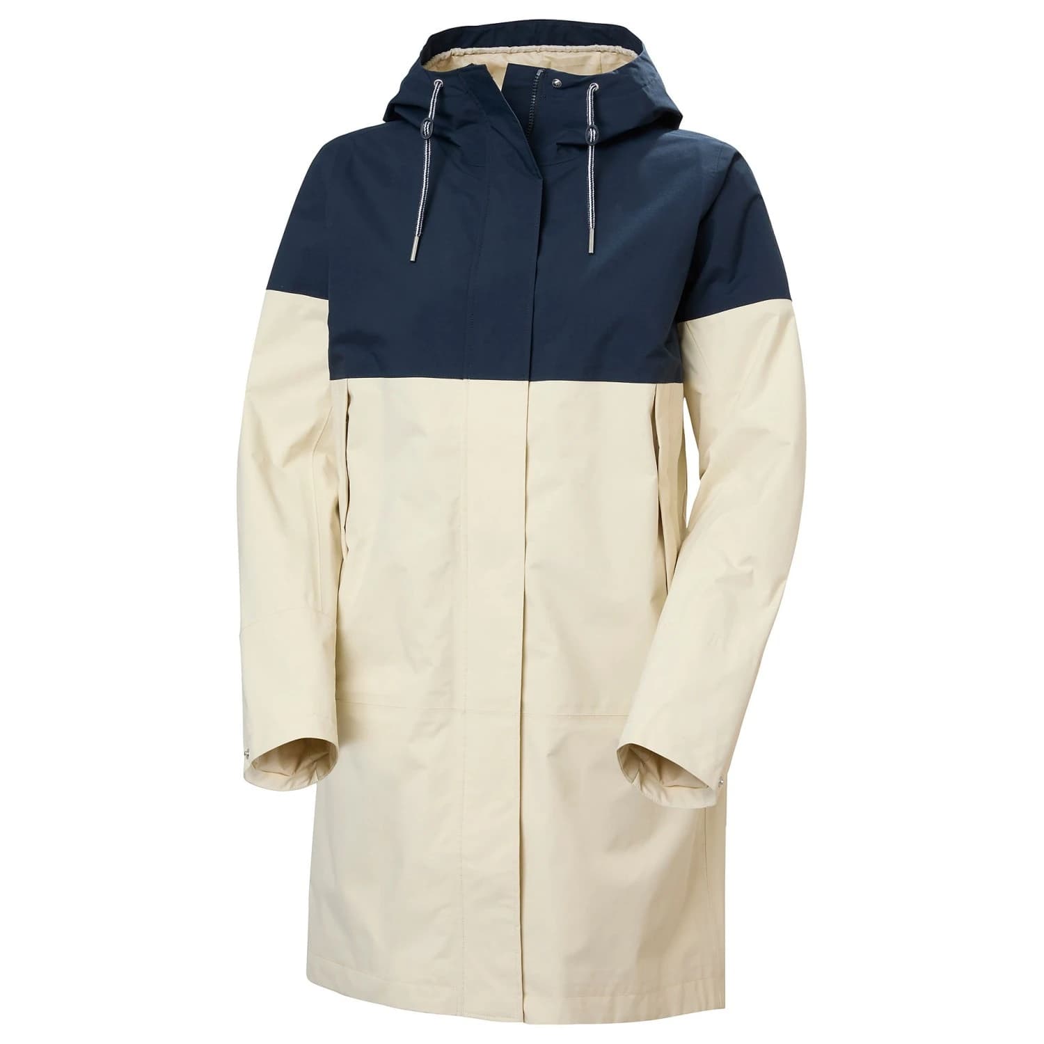 Дамско палто Helly Hansen Women's Koster Rain Coat - Cream