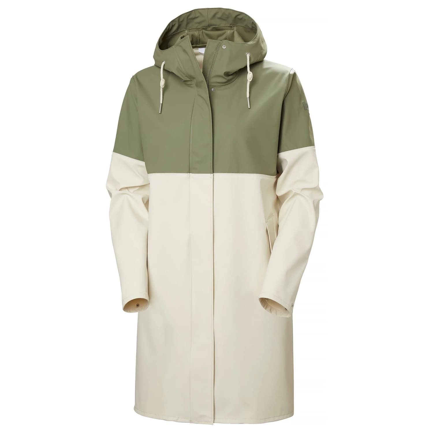 Дамско водоустойчиво яке Helly hansen Women's Moss Block Pu Rain Coat Waterproof jacket - Lav Green
