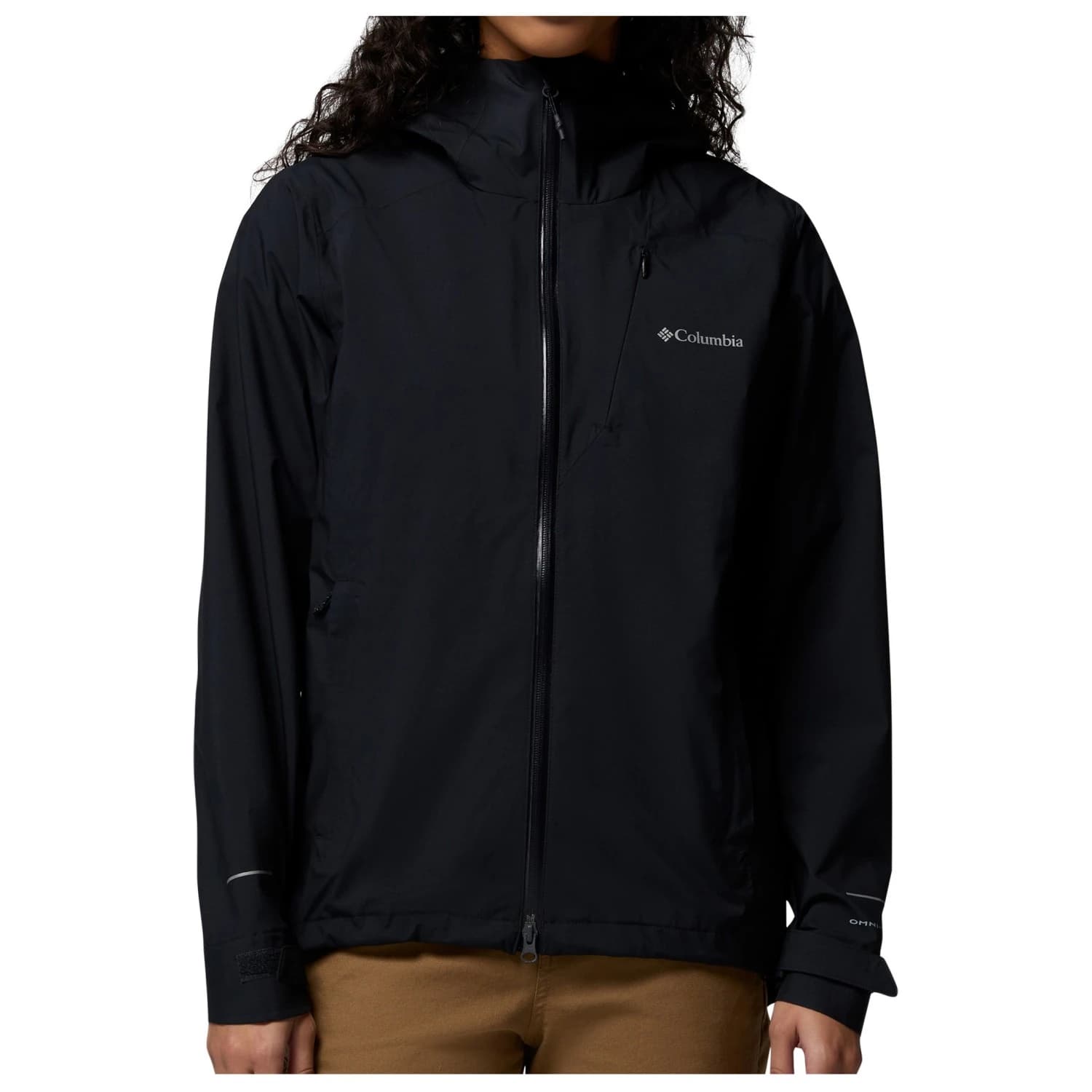 Дамско водоустойчиво яке Columbia Women's Trailborne 2.5L Shell Waterproof jacket - Black