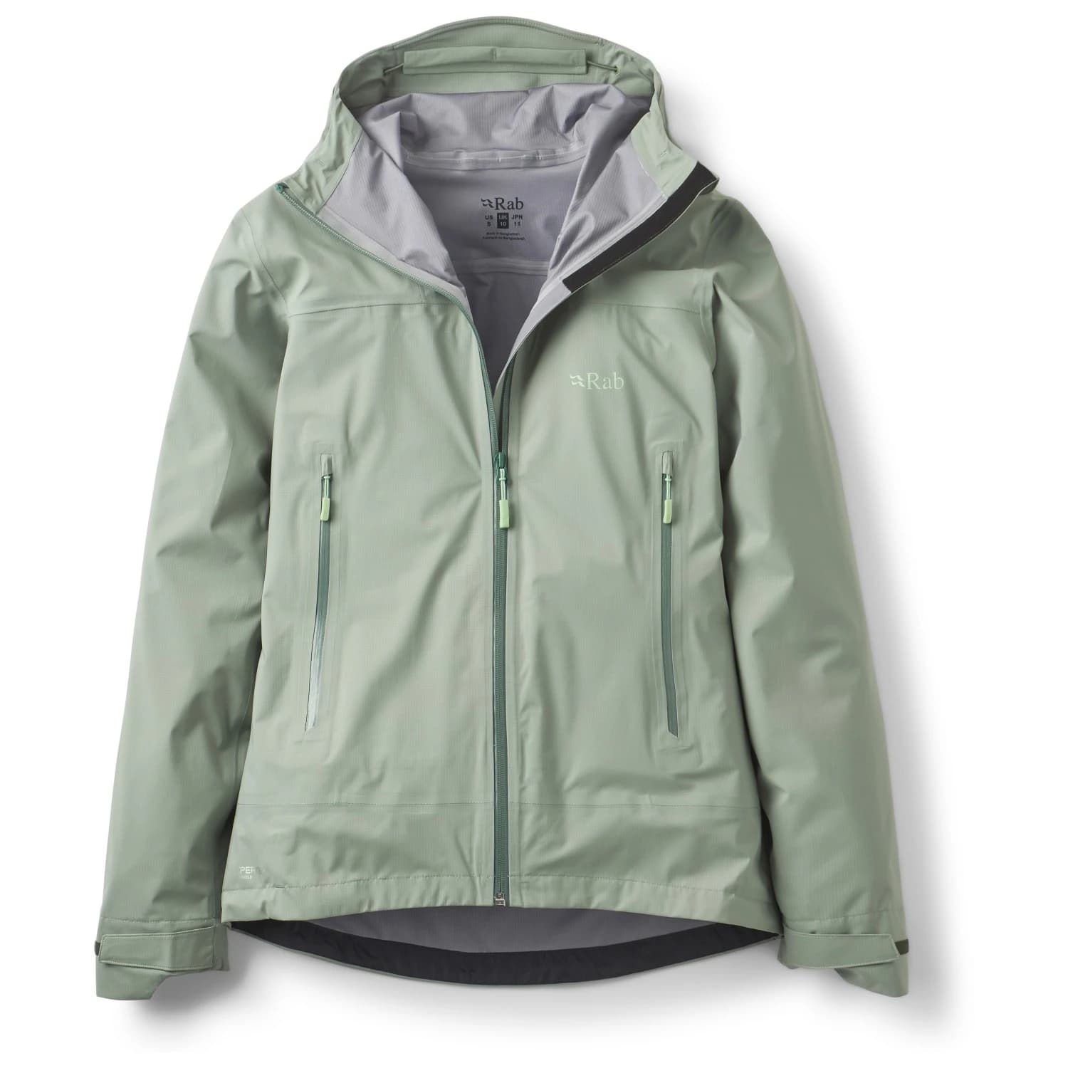 Дамско водоустойчиво яке Rab Women's Firewall Light Jacket Waterproof jacket - Dark Fig Green