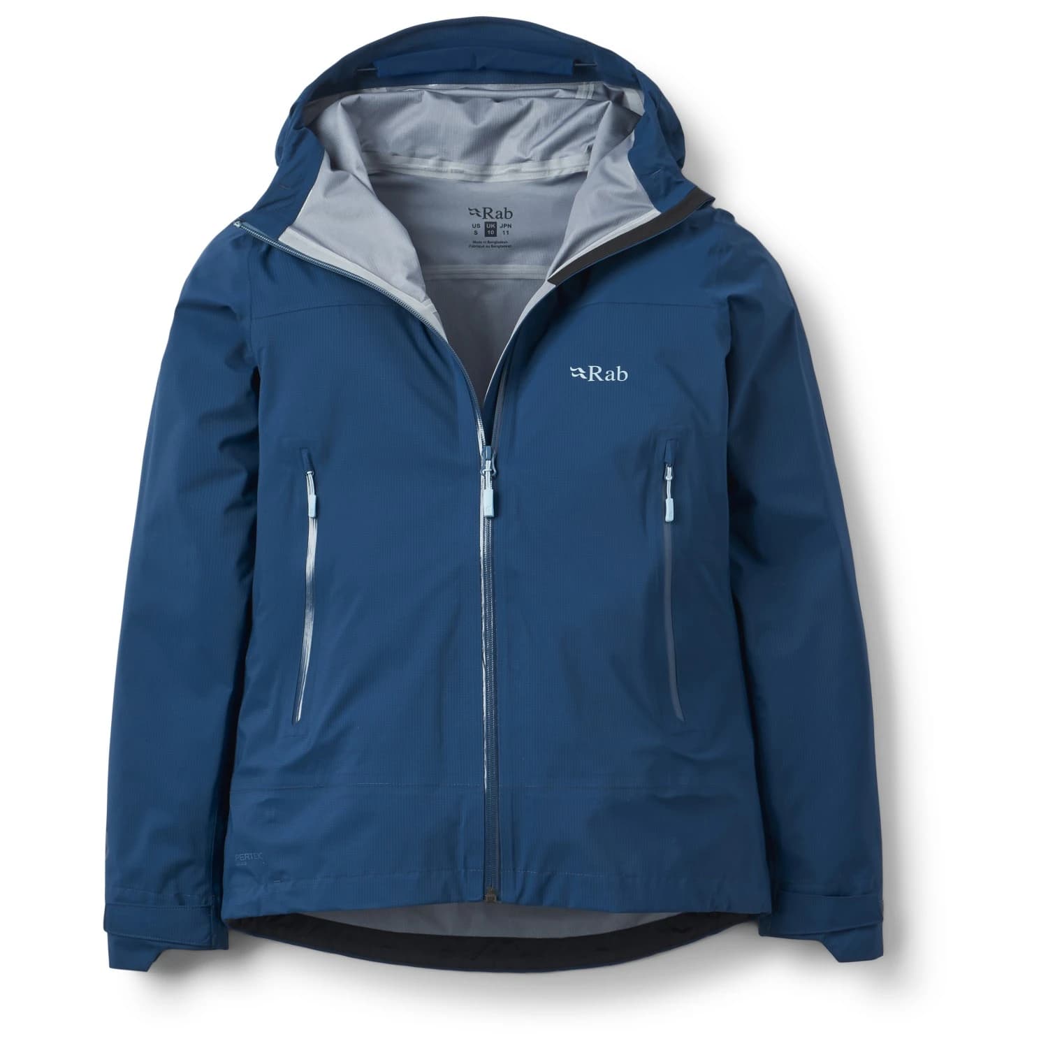 Дамско водоустойчиво яке Rab Women's Firewall Light Jacket Waterproof jacket - Tempest Blue