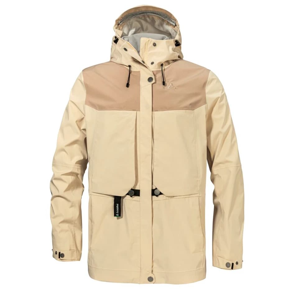 Дамско водоустойчиво яке Schöffel Women's 2L Jacket Style Maghera Waterproof jacket - Grain Beige