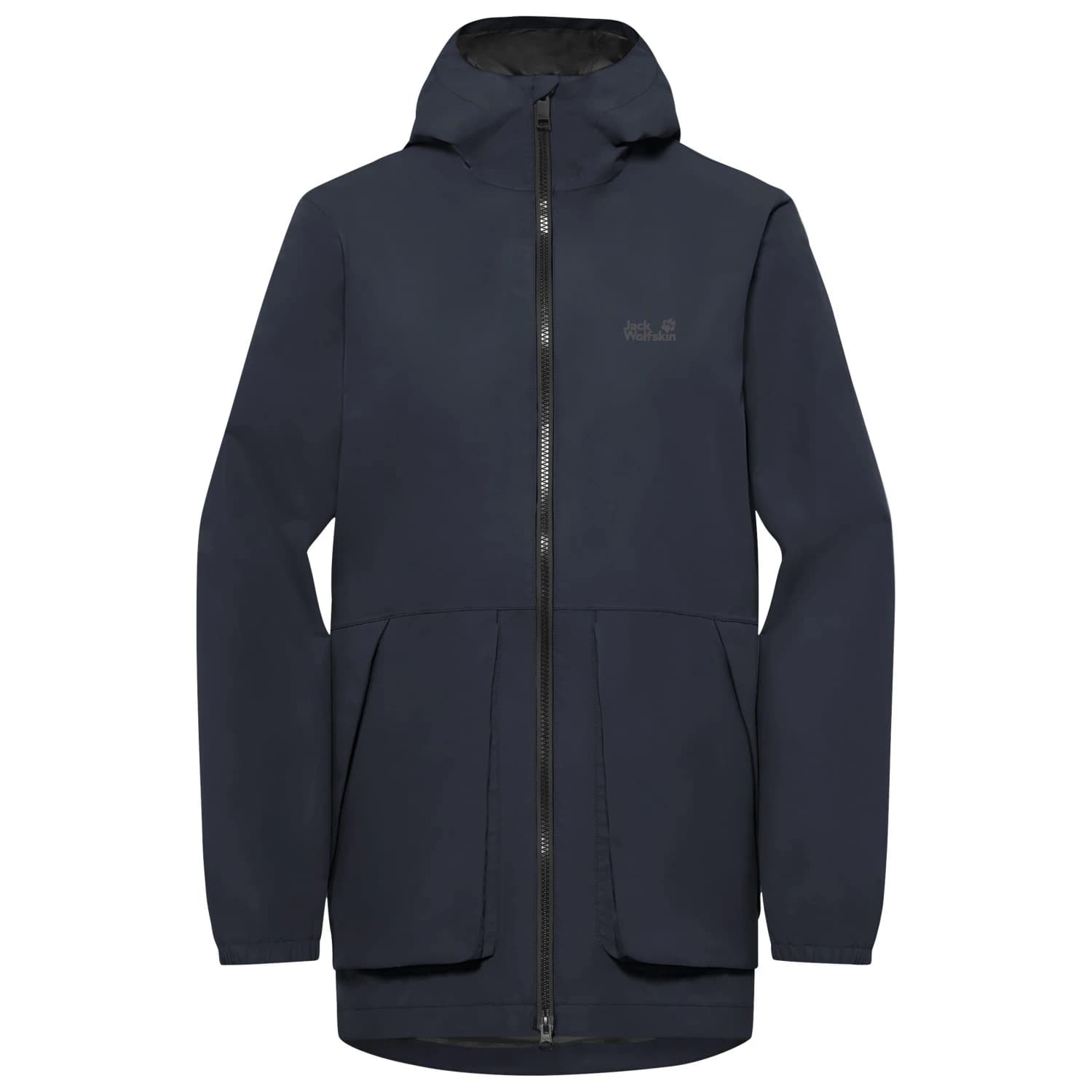 Дамско палто Jack Wolfskin Women's Terraview 2L Parka Coat - Dark Navy / Dark Navy