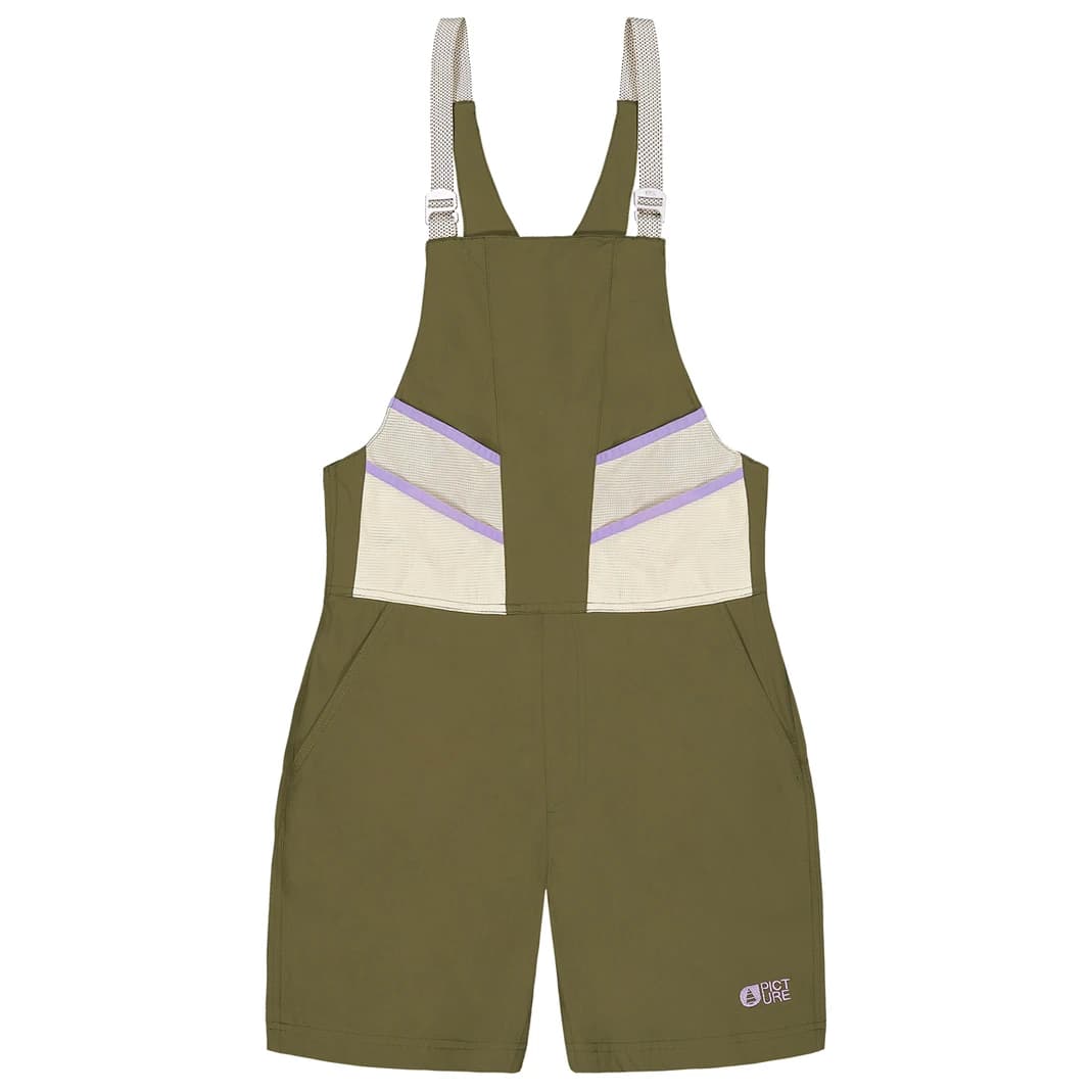 Дамски гащеризон Picture Women's Foday Tech Romper Jumpsuit - Tobacco
