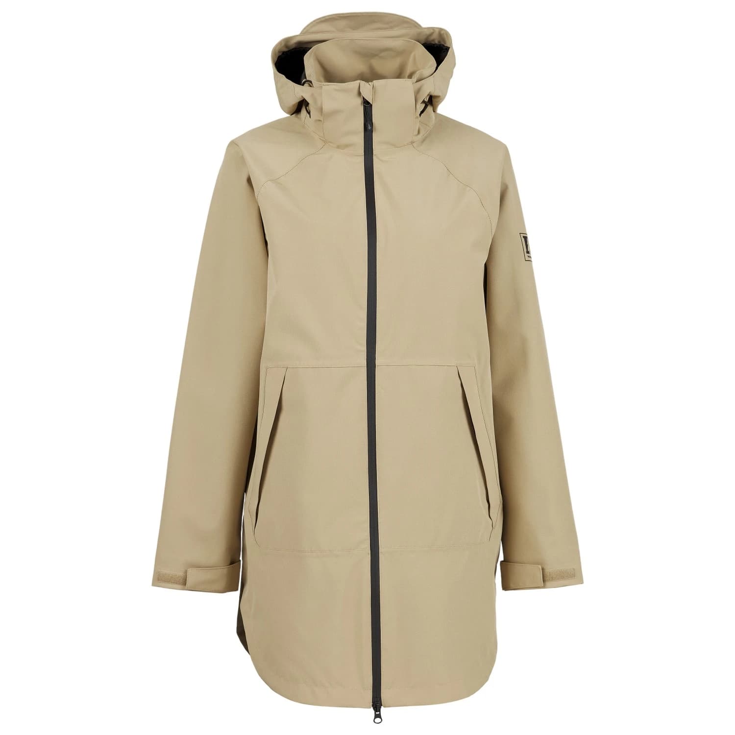 Дамско водоустойчиво яке Heber Peak Women's PinedropsHe. Rain Coat II Waterproof jacket - Lemon Pepper