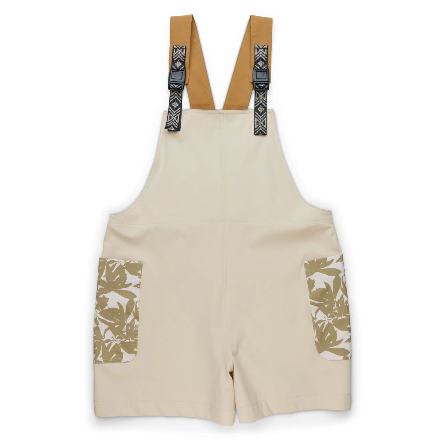 Дамски гащеризон KAVU Women's Montanita Jumpsuit - Beige Palm