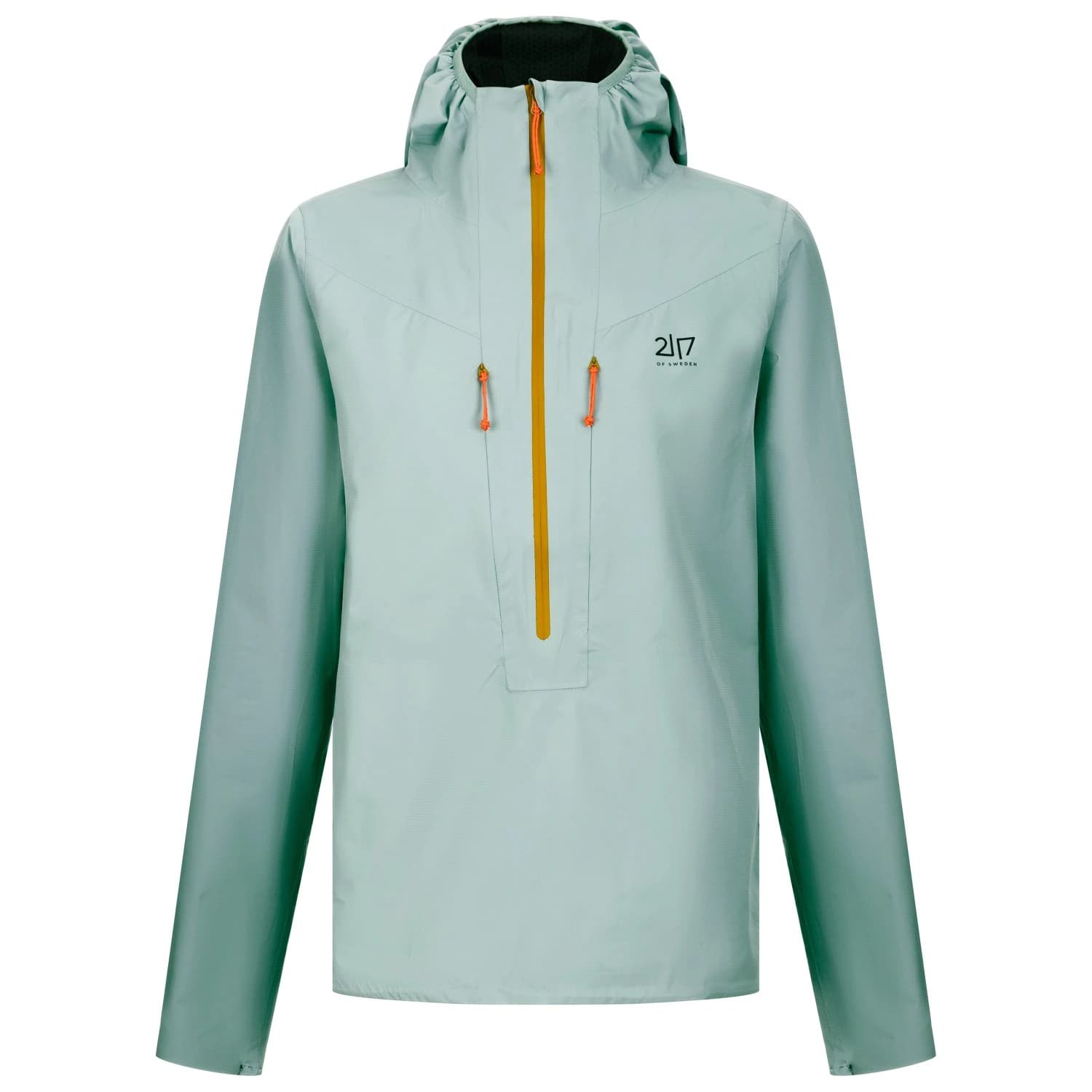 Дамско водоустойчиво яке 2117 of sweden Women's Sangis 2.5L Anorak Waterproof jacket - Mint