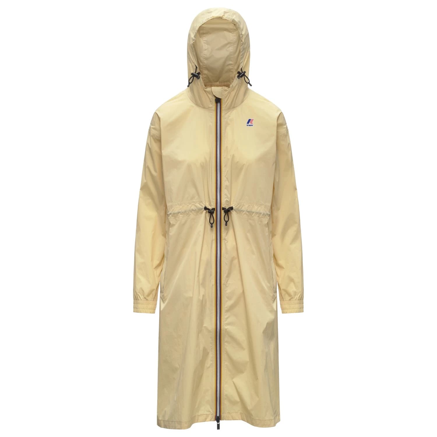 Дамско водоустойчиво яке K-way Women's Le Vrai 4.0 Delia Raincoat - Beige Parsnip