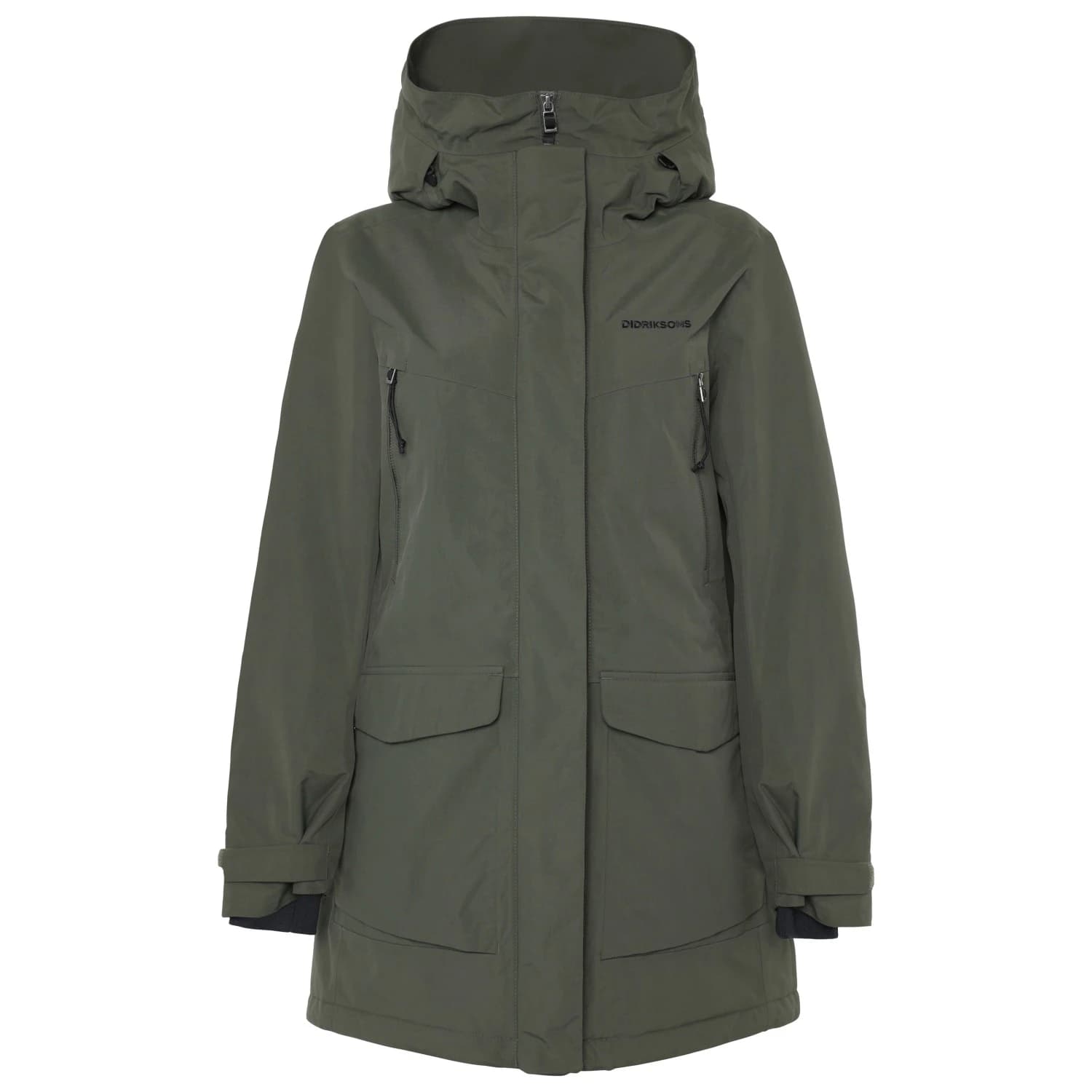 Палто Didriksons Women's Felia Parka Coat - Deep Green