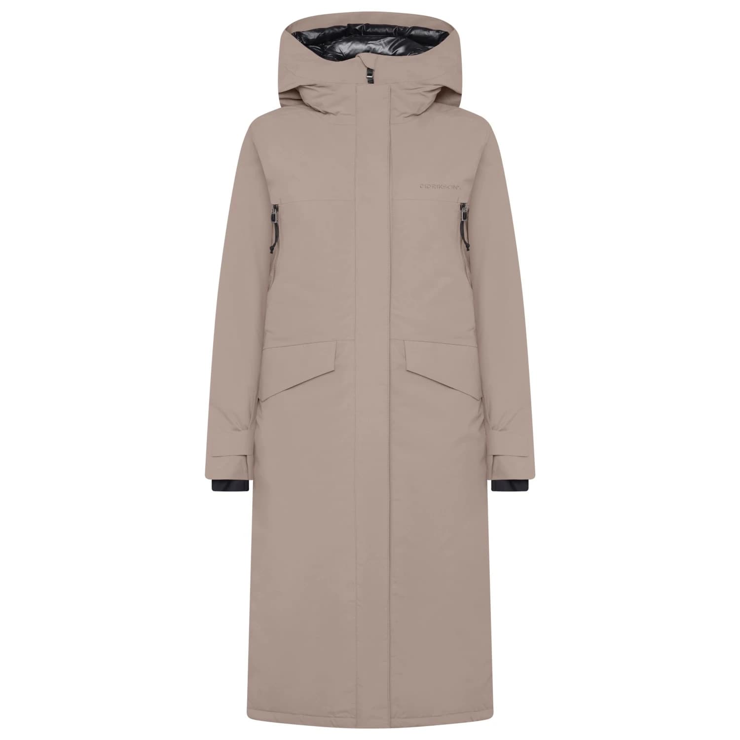 Палто Didriksons Women's Neja Parka Long Parka - Ash Brown