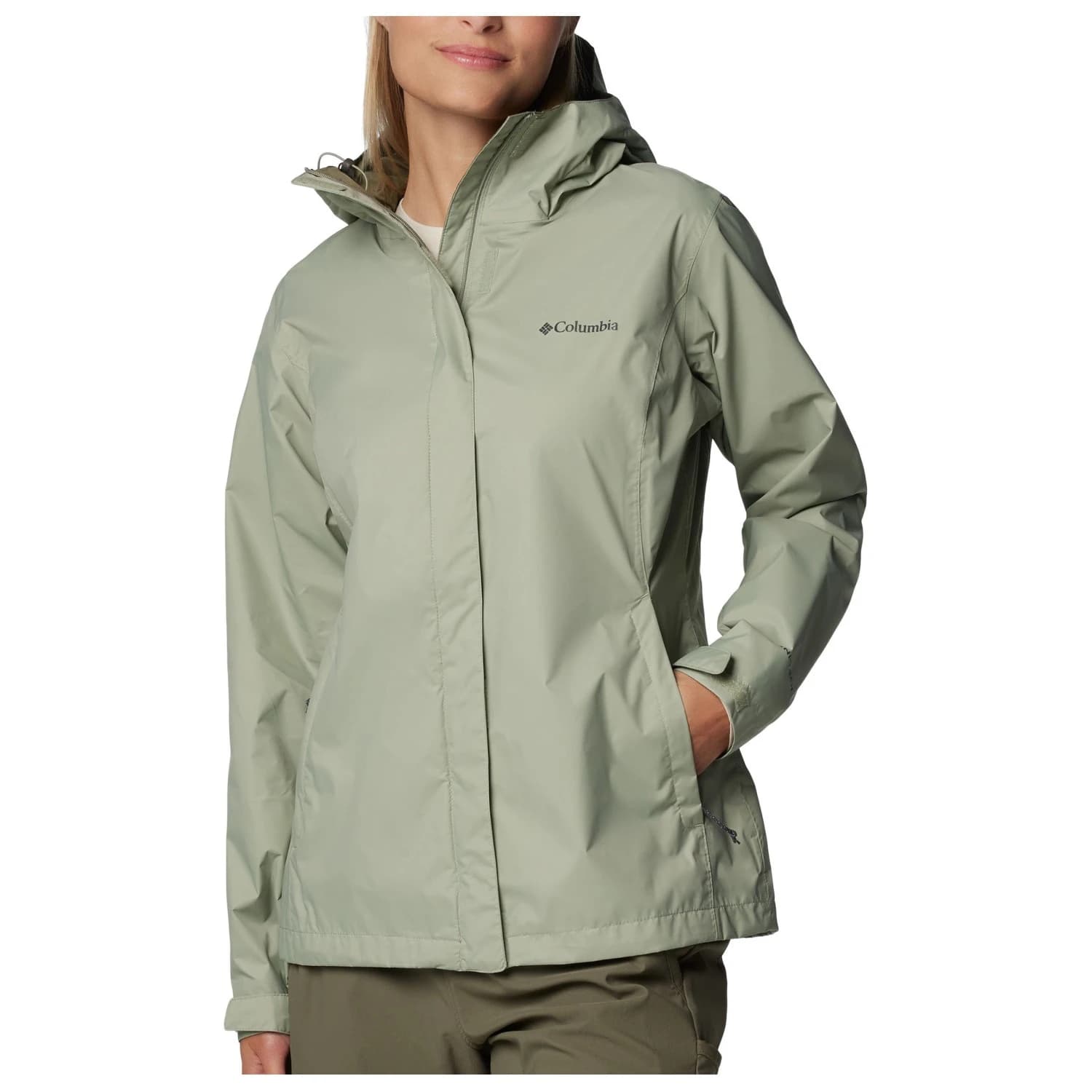Дамско водоустойчиво яке Columbia Women's Arcadia II Jacket Waterproof jacket - Safari