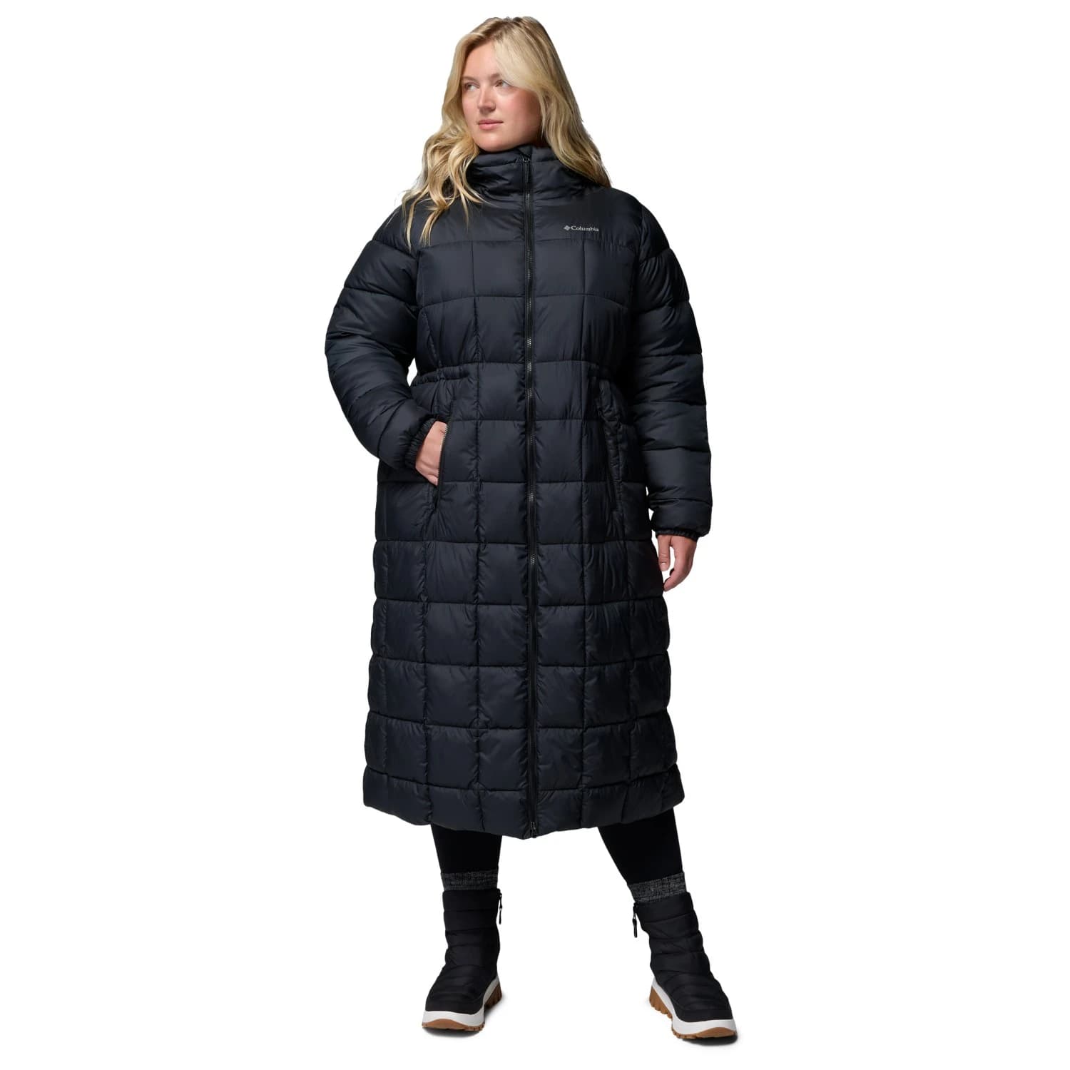 Палто Columbia Women's Puffect III Long Jacket Coat - Black