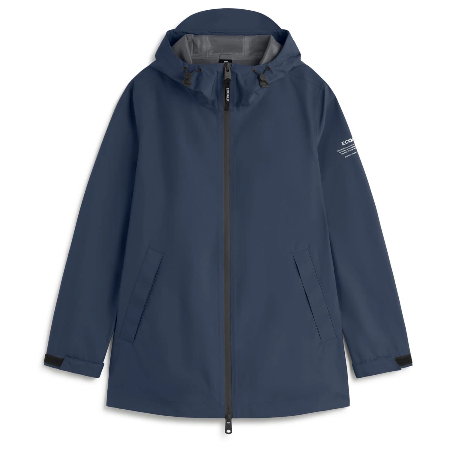 Дамско водоустойчиво яке Ecoalf Women's Diluvio Jacket Waterproof jacket - Steel Blue