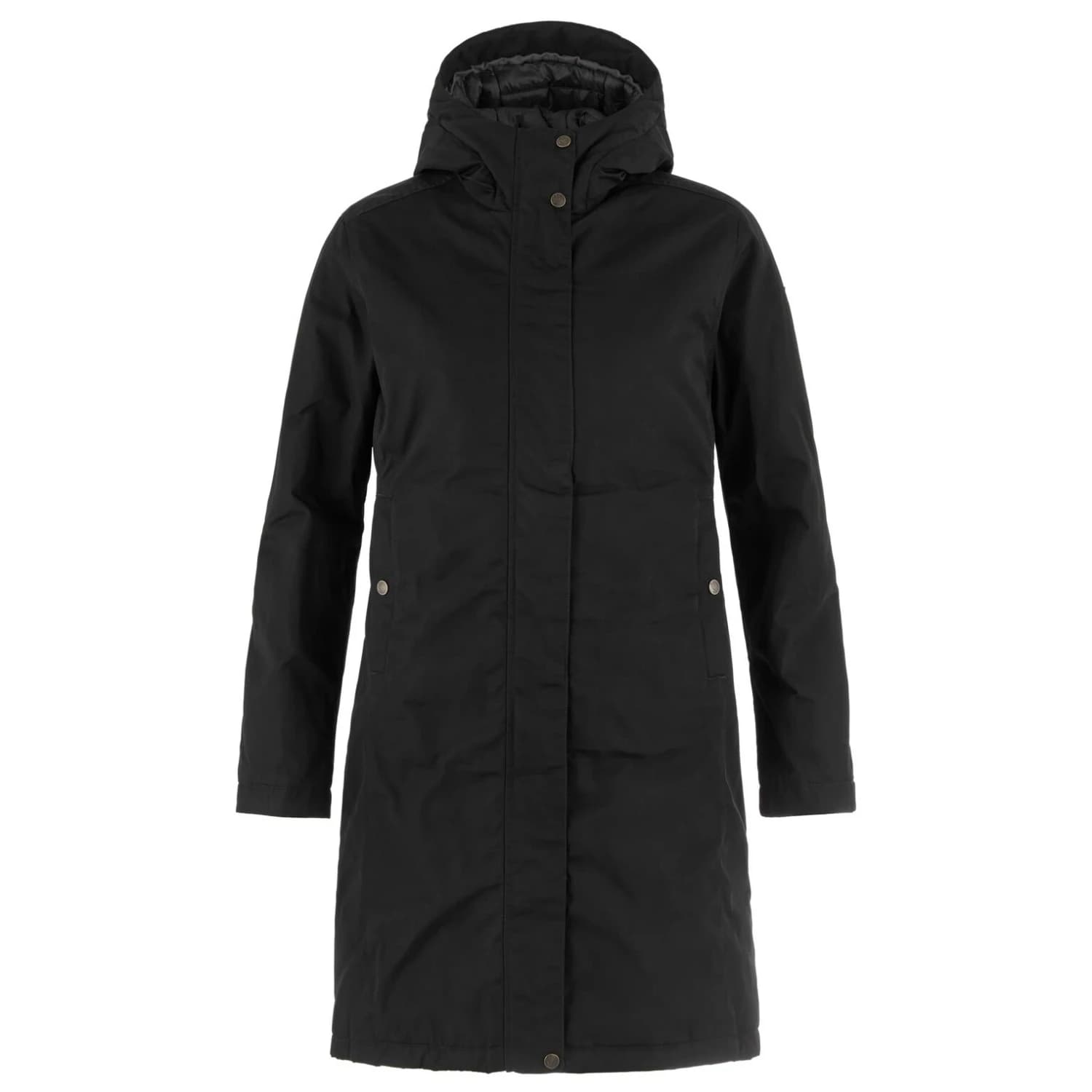 Дамско палто Fjällräven Women's Kiruna Hydratic Padded Parka Coat - Black