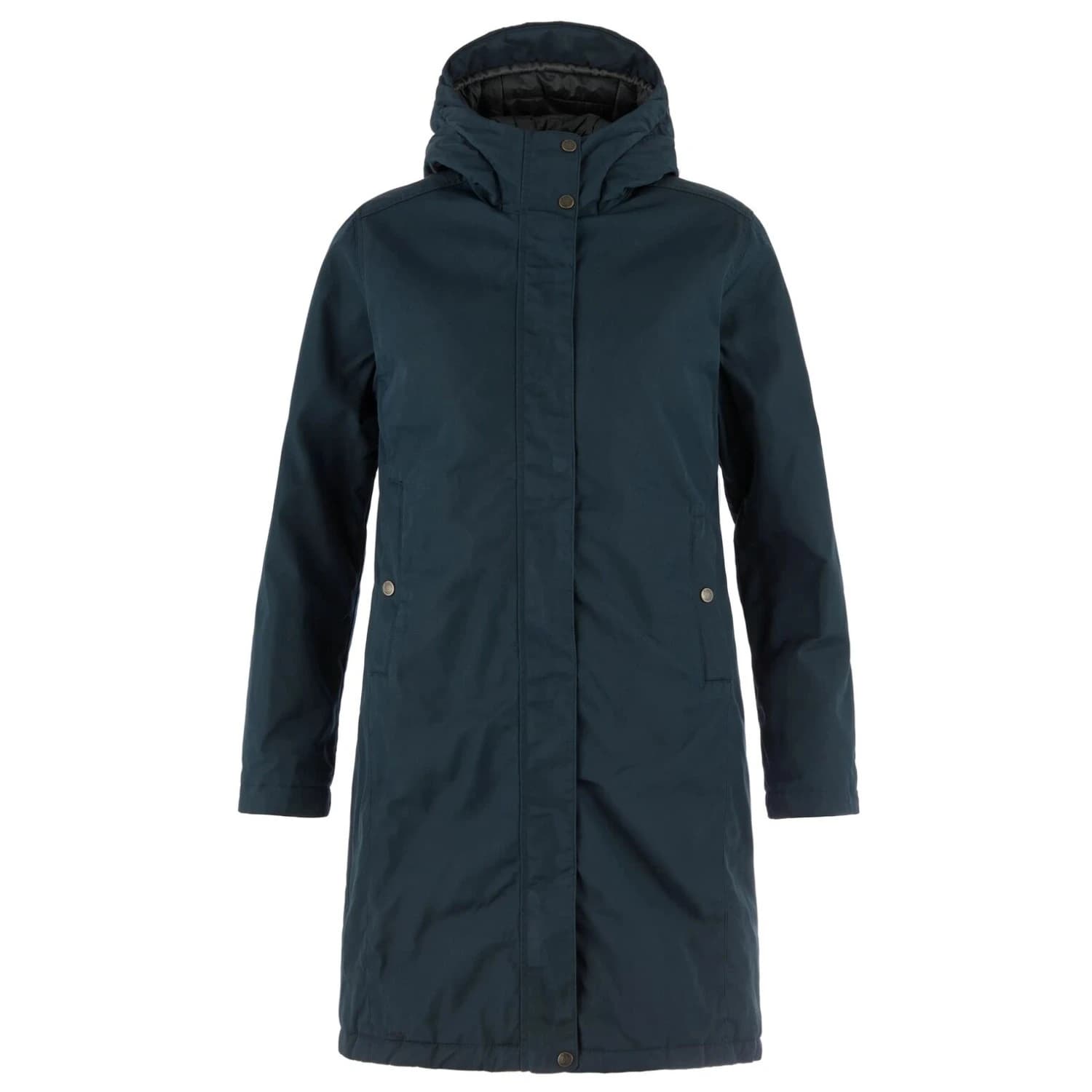 Дамско палто Fjällräven Women's Kiruna Hydratic Padded Parka Coat - Dark Navy