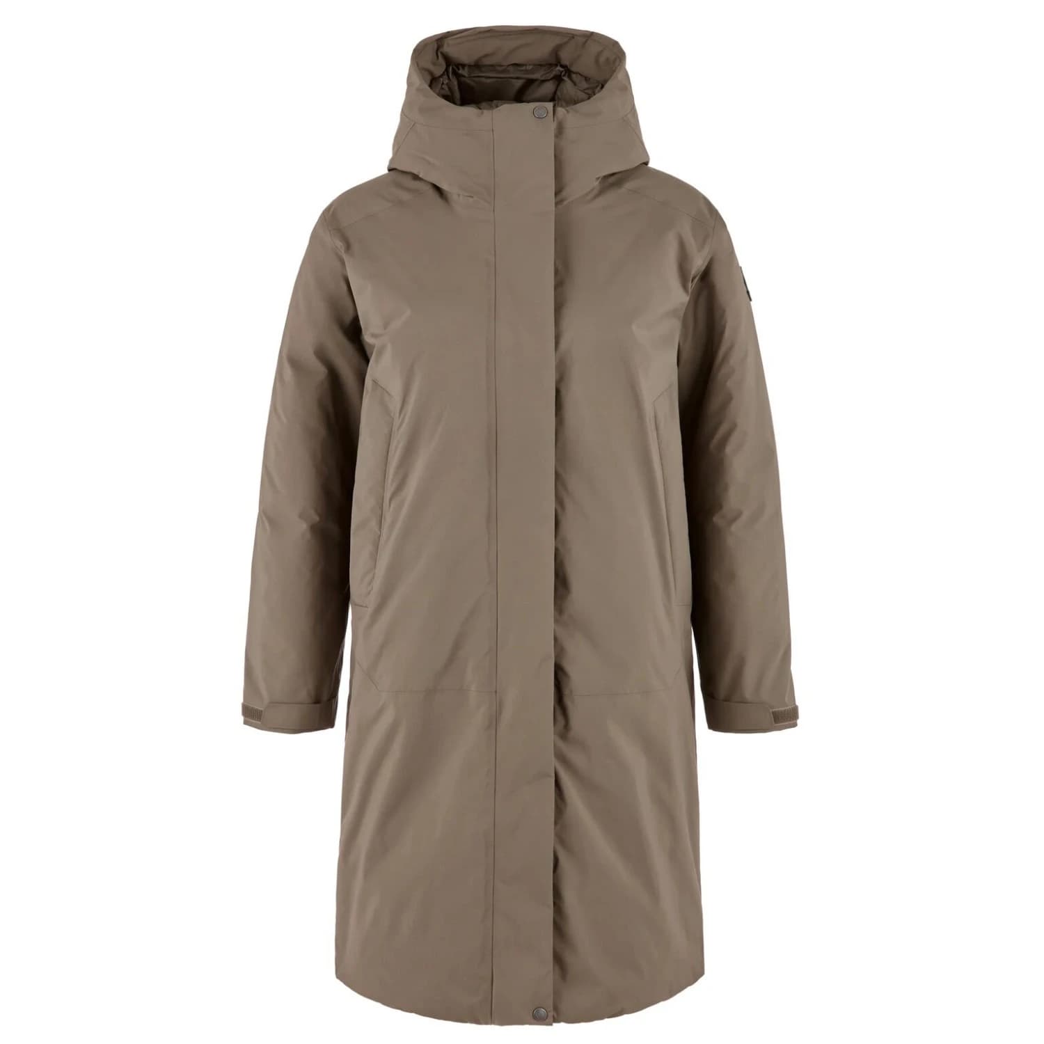 Дамско палто Fjällräven Women's Övik GTX Padded Parka Coat - Suede Brown