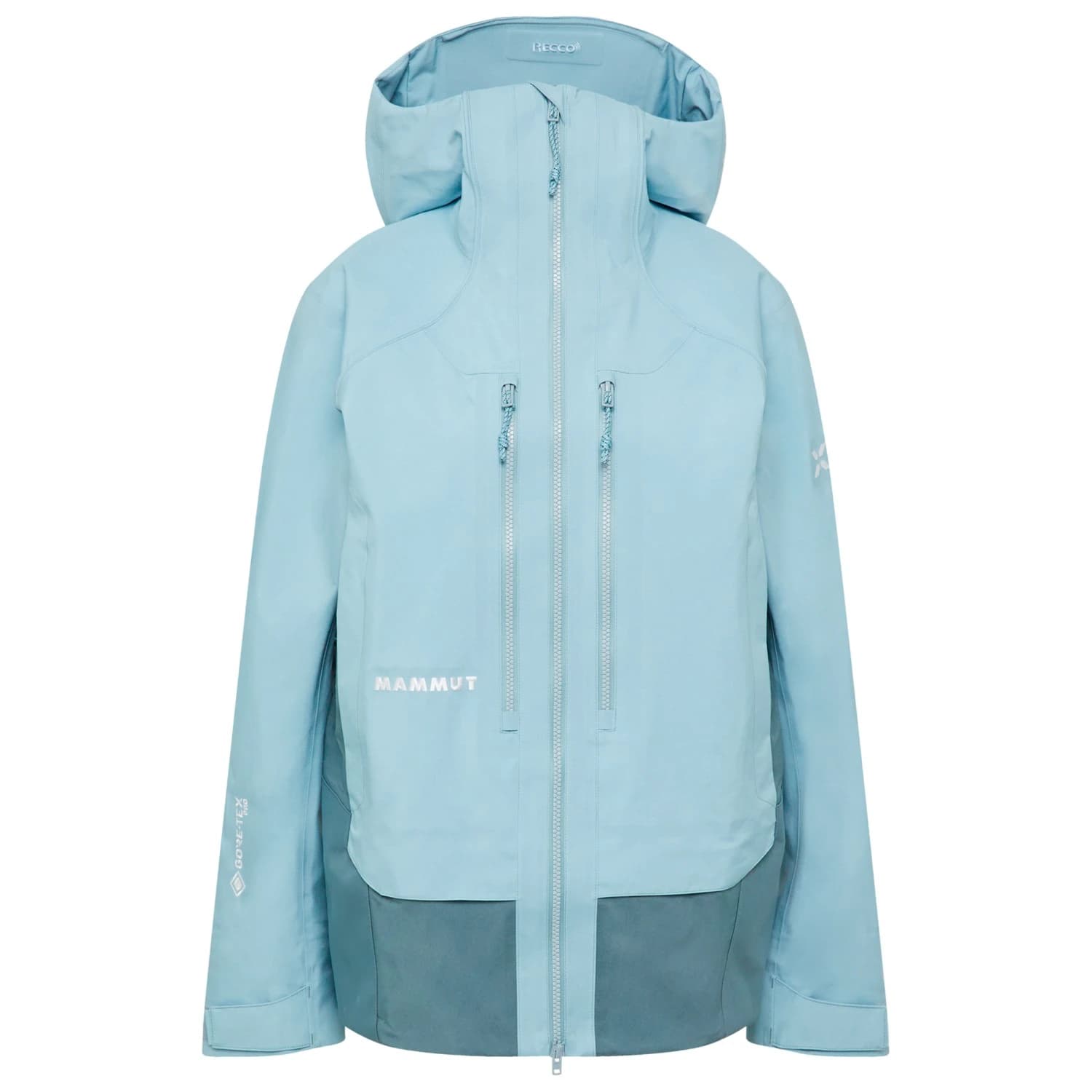 Водоустойчиво яке Mammut Women's Eiger Free Pro HS Hooded Jacket Waterproof jacket - Nebla / Strata