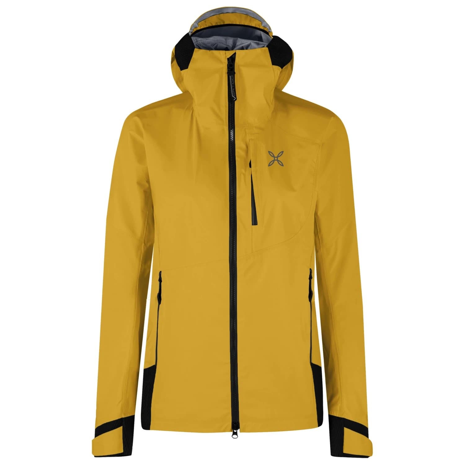 Дамско водоустойчиво яке Montura Women's Vertigo 3L Jacket Waterproof jacket - Mustard