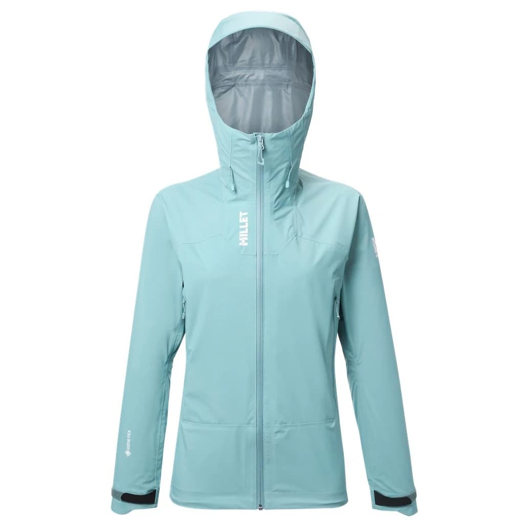 Дамско водоустойчиво яке Millet Women's Kamet GTX Jacket Waterproof jacket - Aquatic