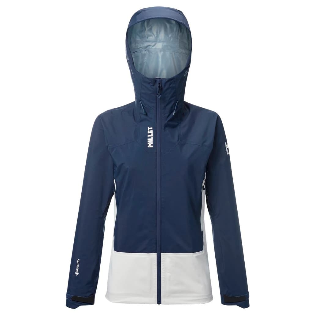 Дамско водоустойчиво яке Millet Women's Kamet GTX Jacket Waterproof jacket - Winter Haze / Saphir