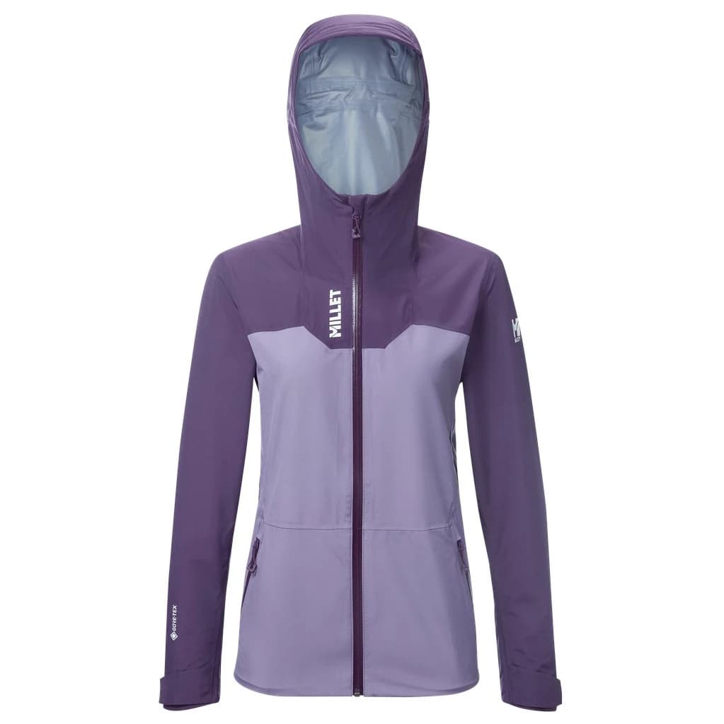 Дамско водоустойчиво яке Millet Women's Ubic GTX 3L Jacket Waterproof jacket - Starlink / Purple Velvet