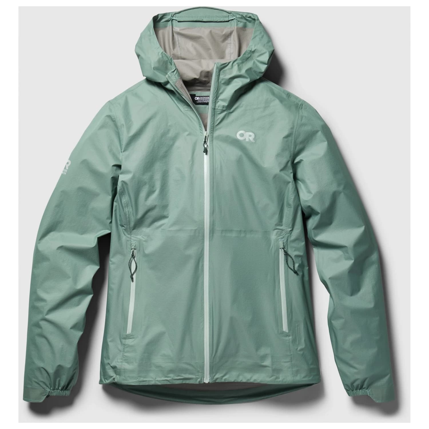 Дамско водоустойчиво яке Outdoor Research Women's Helium UL Jacket Waterproof jacket - Thyme