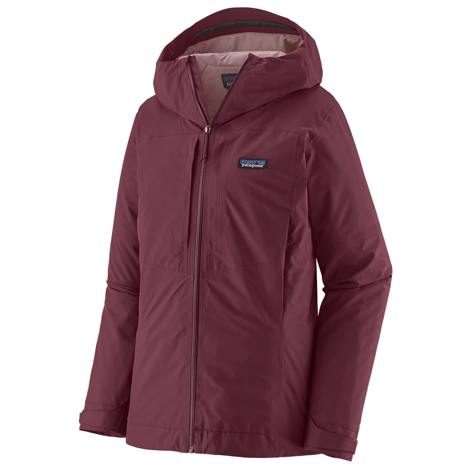 Дамско водоустойчиво яке Patagonia Women's Insulated Boulder Fork Rain Jacket Waterproof jacket - Berry Fig