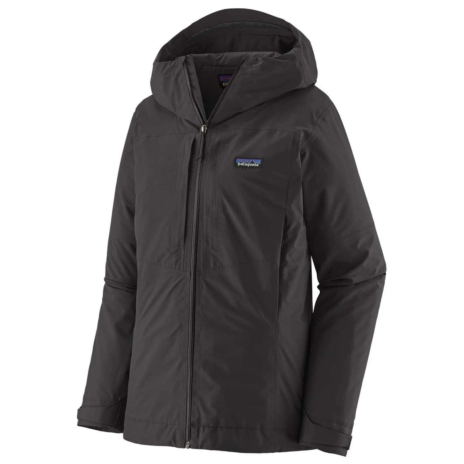 Дамско водоустойчиво яке Patagonia Women's Insulated Boulder Fork Rain Jacket Waterproof jacket - Black