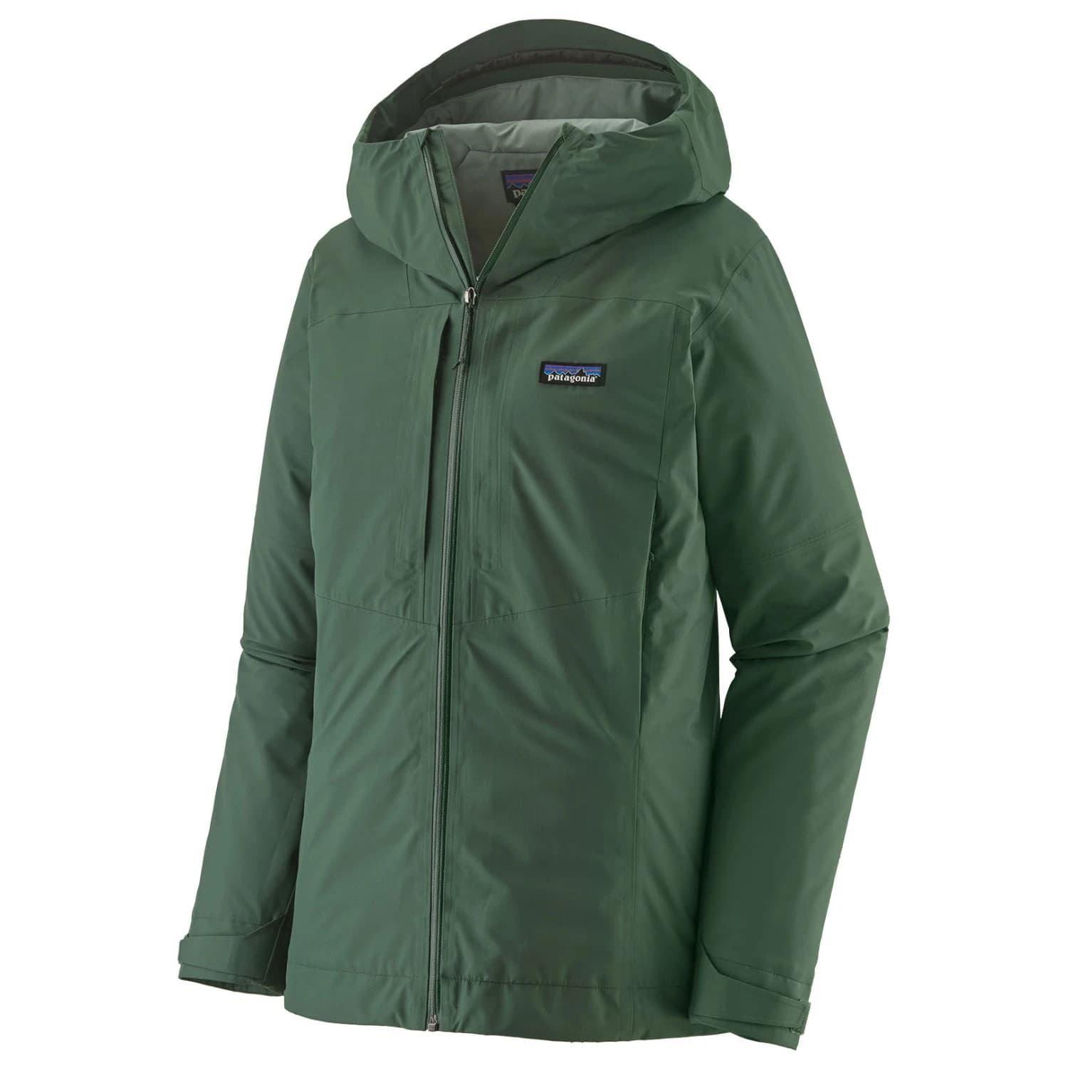 Дамско водоустойчиво яке Patagonia Women's Insulated Boulder Fork Rain Jacket Waterproof jacket - Canopy Green