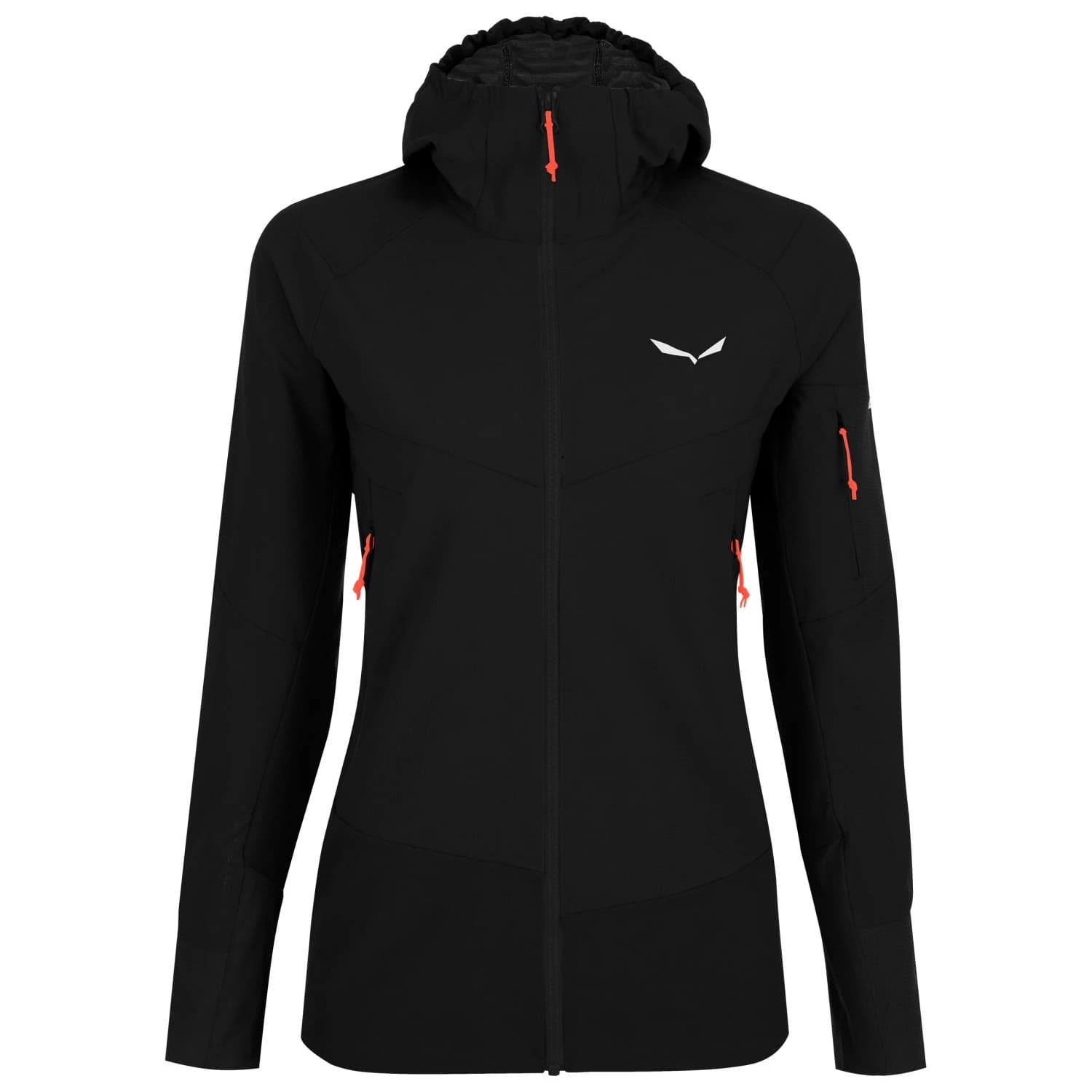 Дамско софтшел яке Salewa Women's Agner DST Jacket Softshell jacket - Black Out