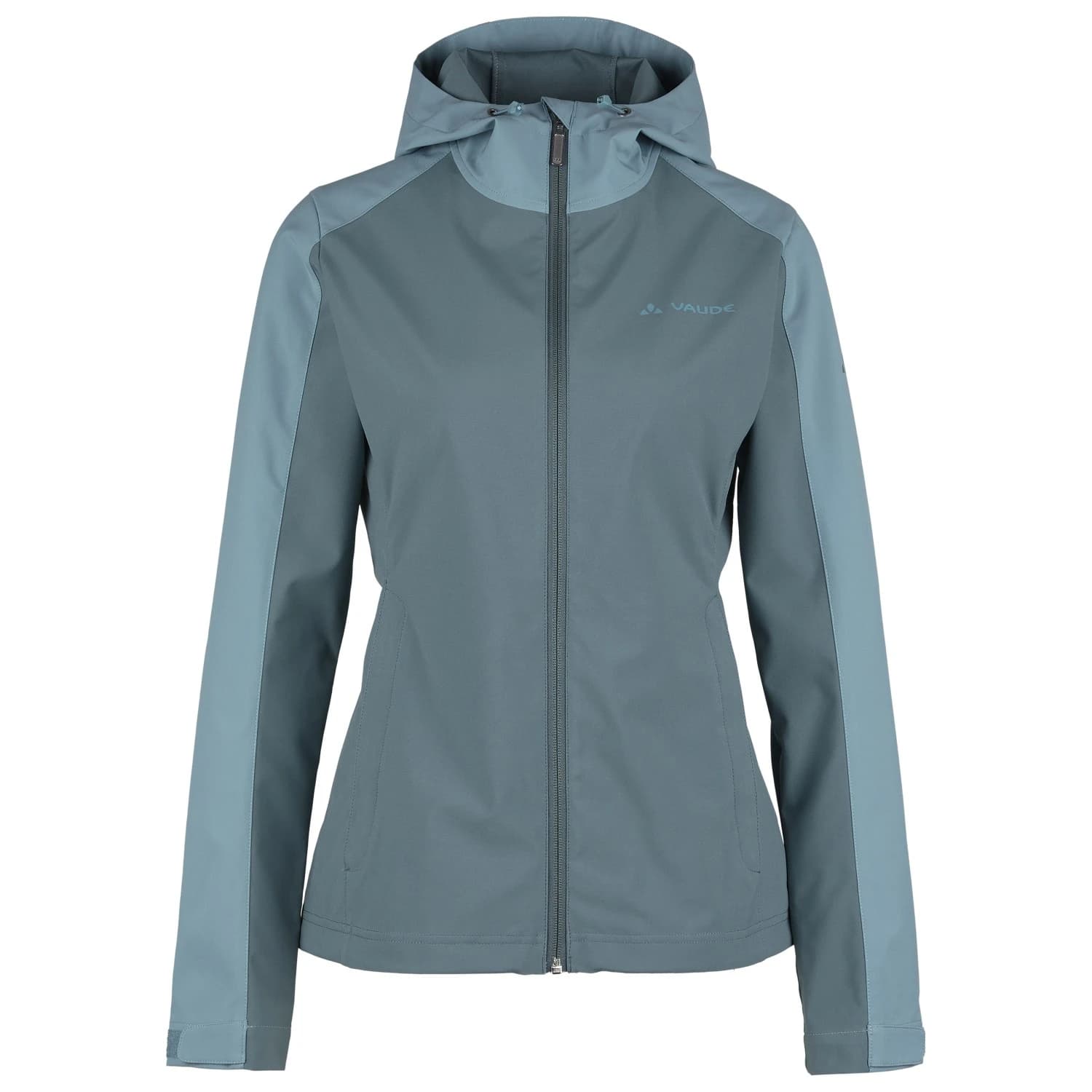 Дамско софтшел яке Vaude Women's Itri Hoody Jacket Softshell jacket - Heron