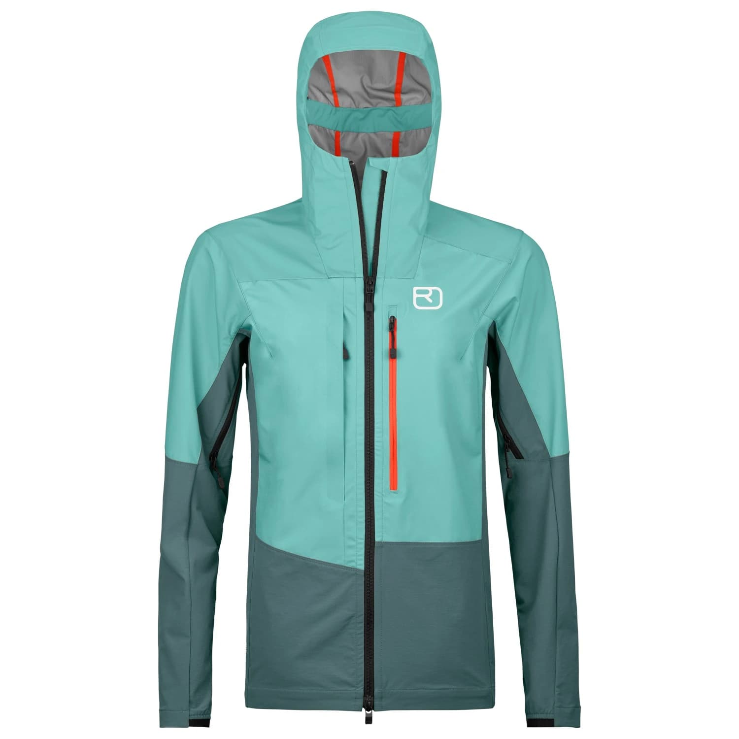 Дамско софтшел яке Ortovox Women's Mesola Jacket Ski jacket - Ice Waterfall