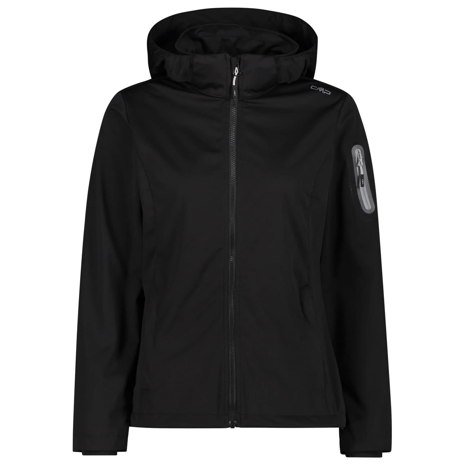 Дамско софтшел яке Cmp Women's Light Softshell Jacket Zip Hood Softshell jacket - Nero