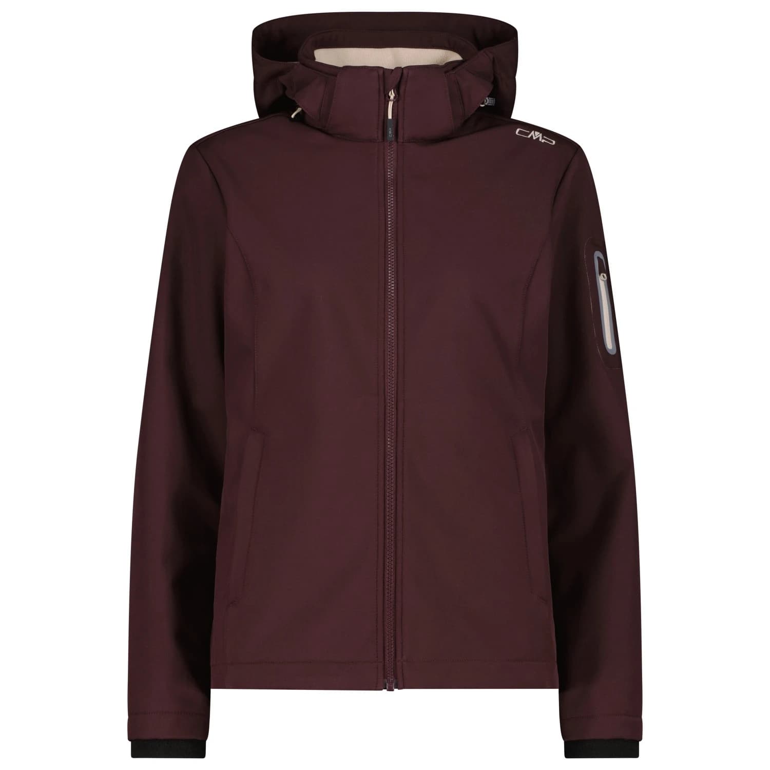 Софтшел яке CMP Women's Softshell Jacket Zip Hood Softshell jacket - Black Berry