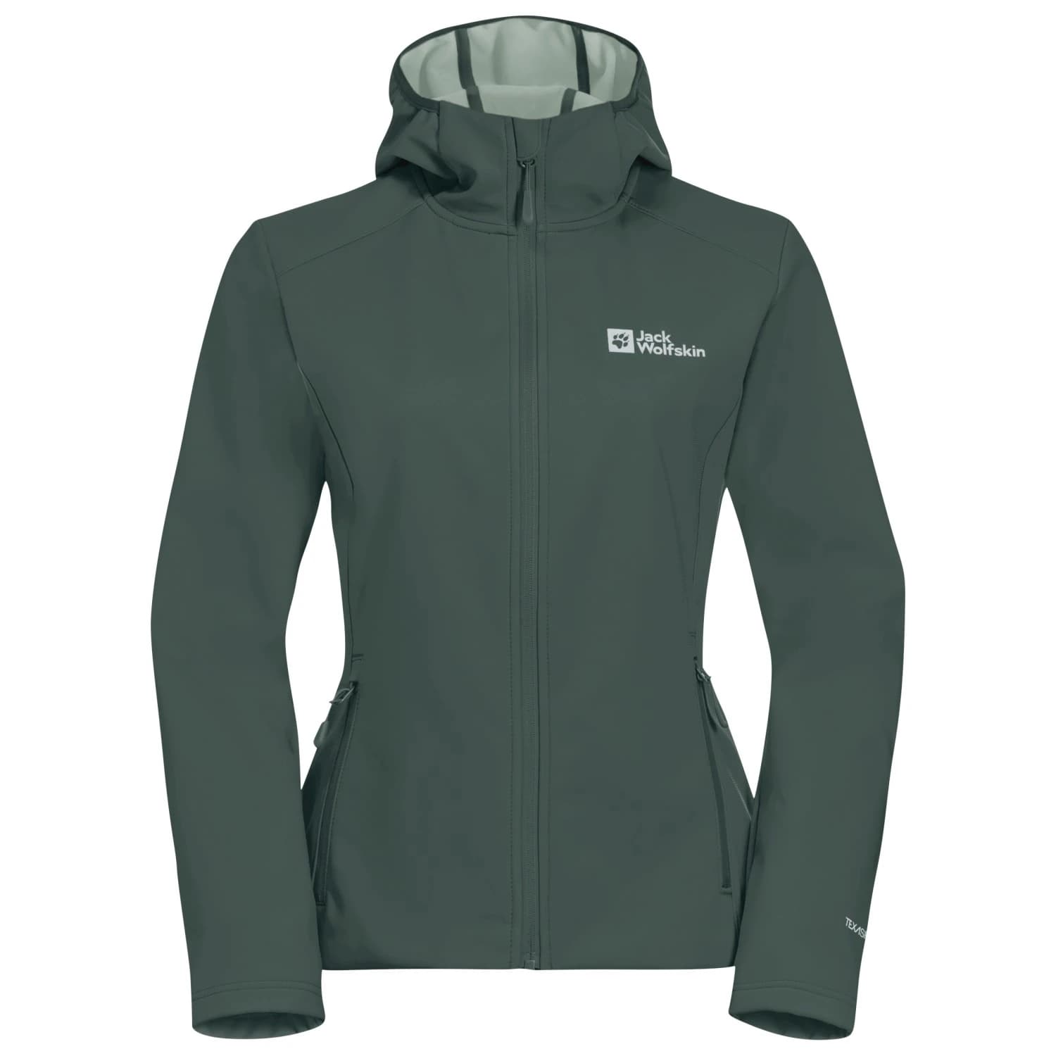 Дамско софтшел яке Jack wolfskin Women's Bornberg Hoody Softshell jacket - Sago Palm