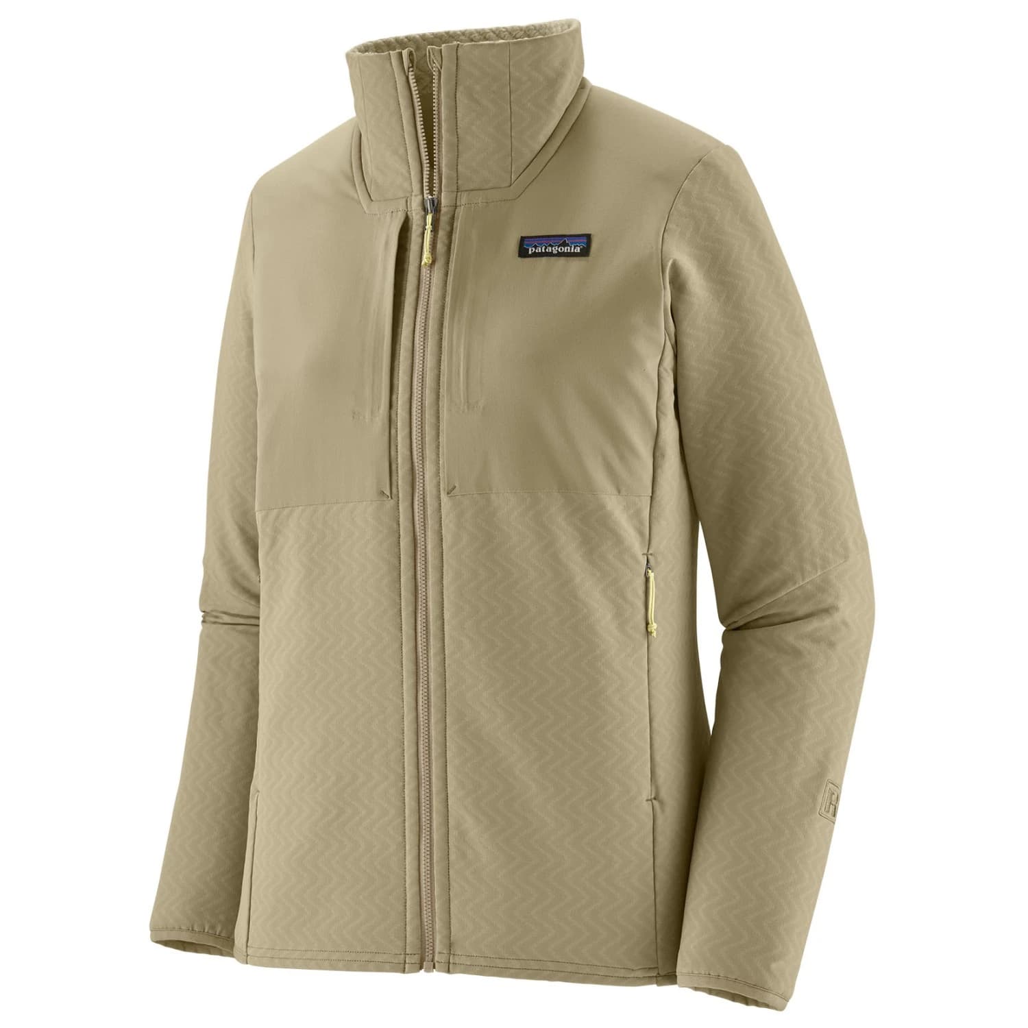 Дамско софтшел яке Patagonia Women's R2 Crossstrata Jacket Softshell jacket - Weathered Stone