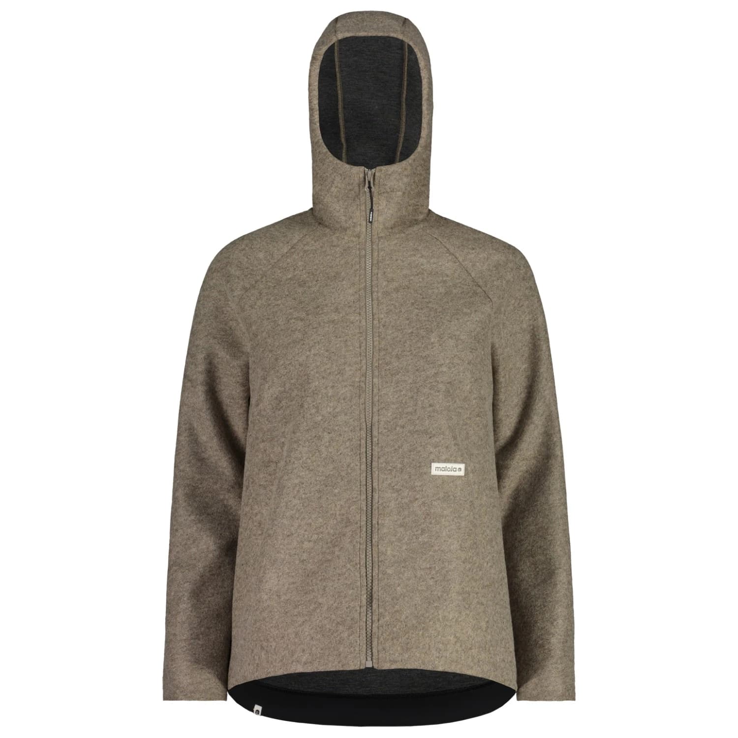 Дамско вълнено яке Maloja Women's FlachauM. Casual jacket - Gravel Melange