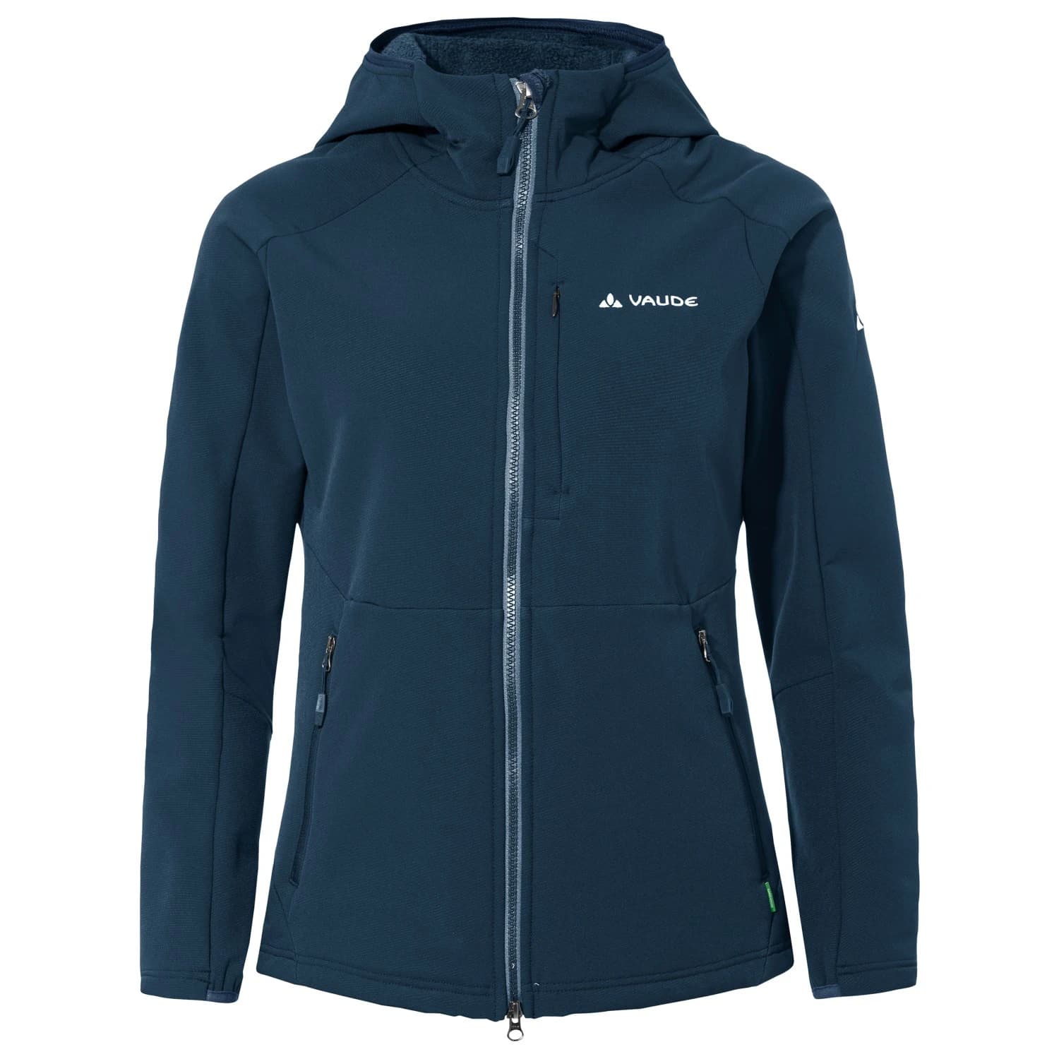 Дамско софтшел яке Vaude Women's Elope Stormfleece Hoody Softshell jacket - Dark Sea