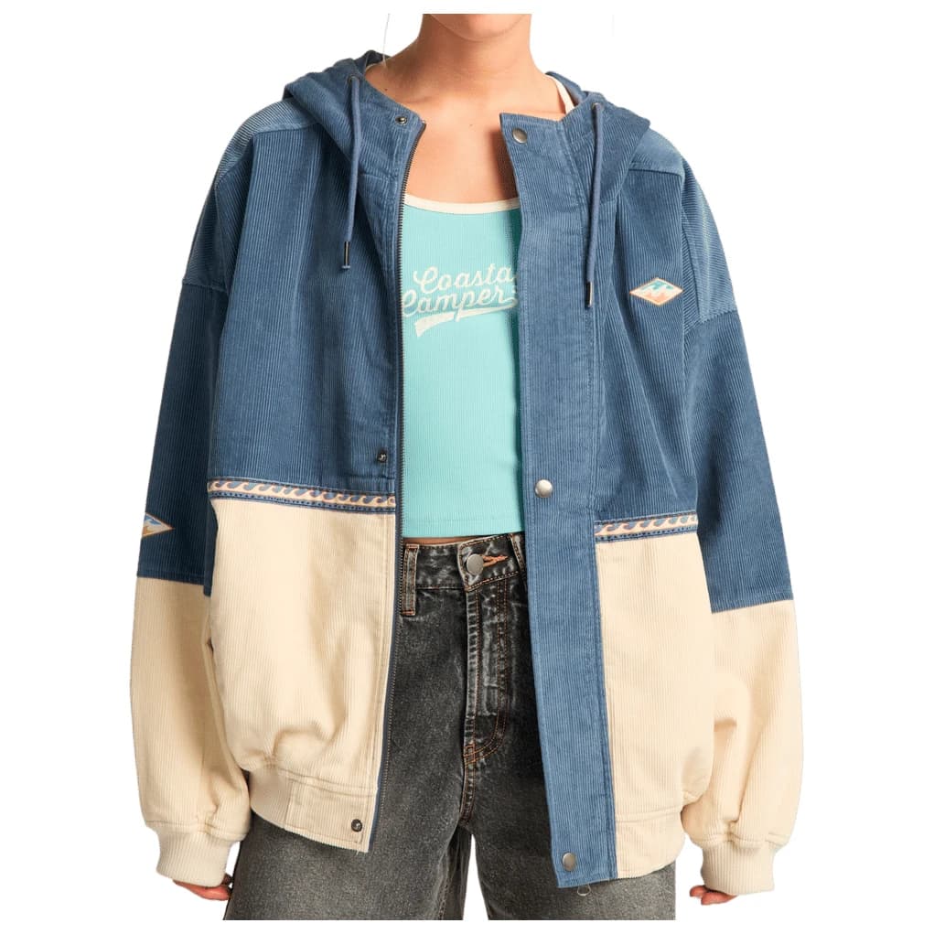 Дамско ежедневно яке Billabong Women's Set The Tone Jacket Casual jacket - Blue Multi
