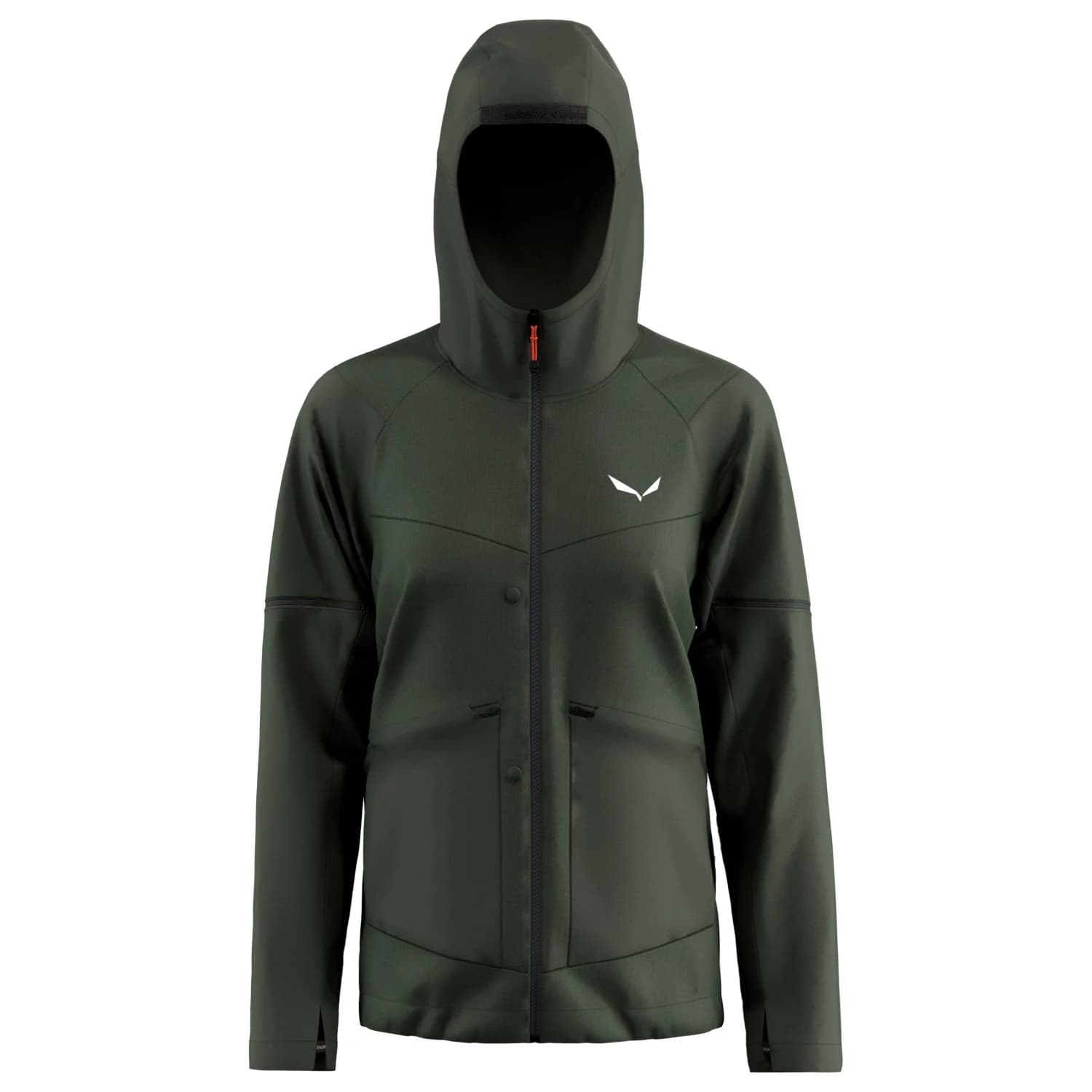 Дамско ежедневно яке Salewa Women's Puez Hemp/DST 2/1 Hybrid Jacket Casual jacket - Dark Olive