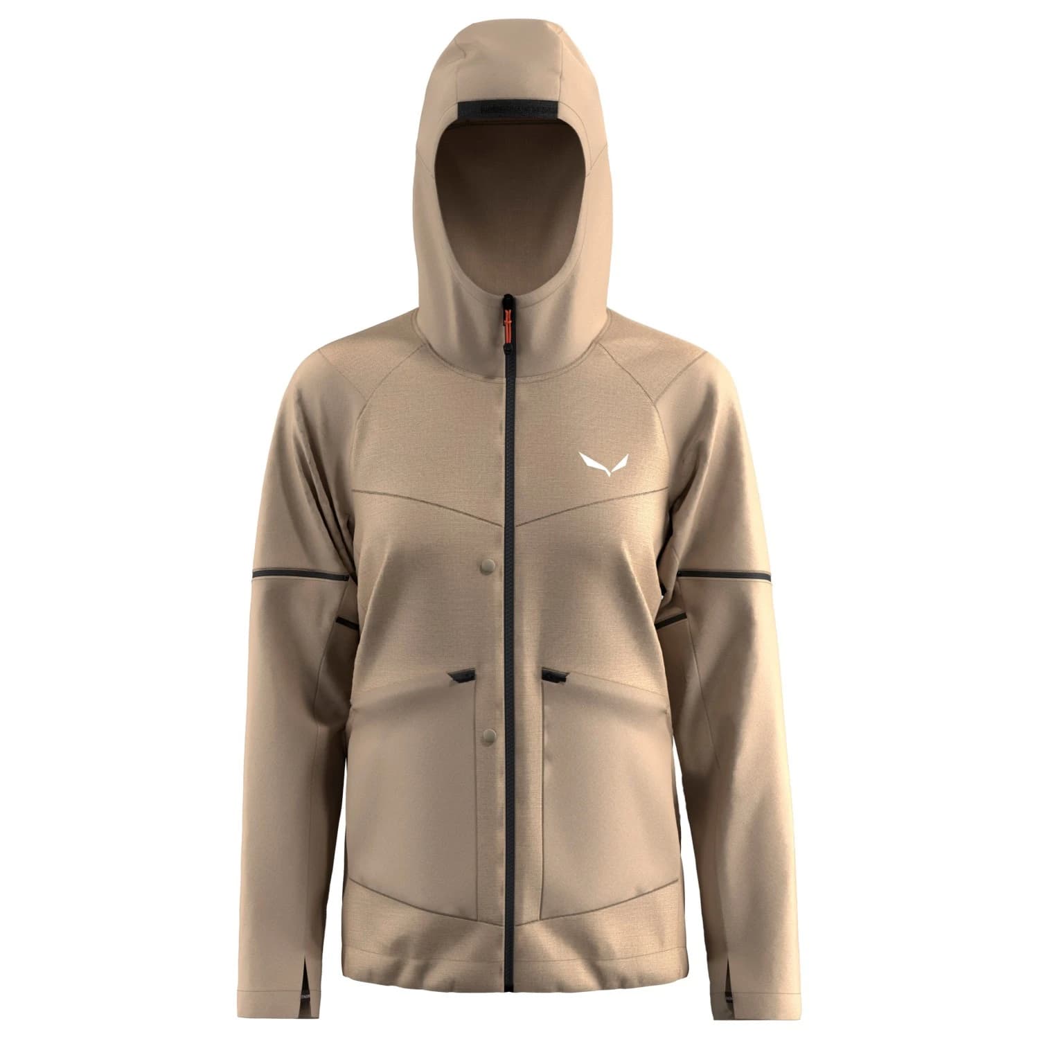 Дамско ежедневно яке Salewa Women's Puez Hemp/DST 2/1 Hybrid Jacket Casual jacket - Quicksand