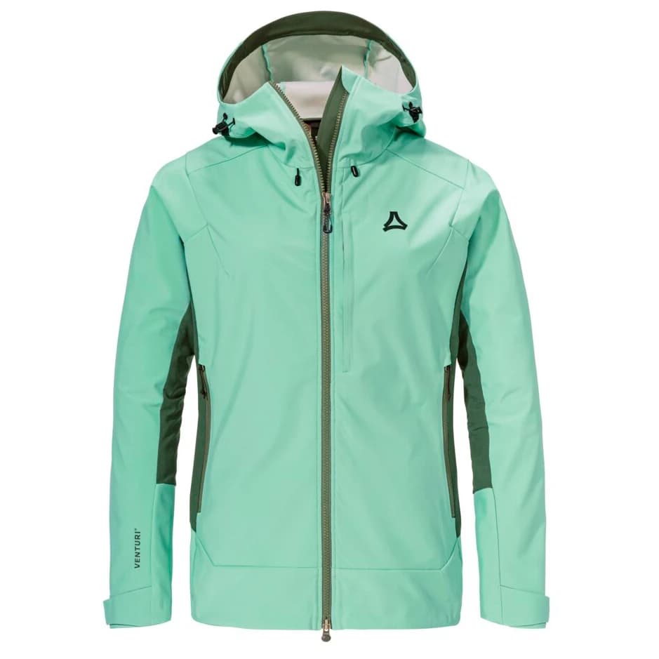 Дамско софтшел яке Schöffel Women's Softshell Jacket Milagle Softshell jacket - Gem Jade