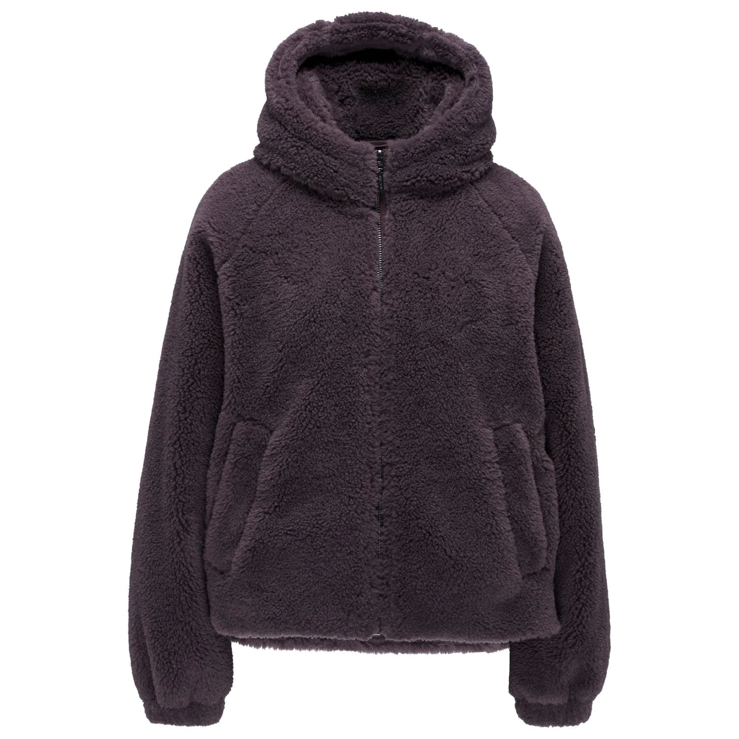Дамско ежедневно яке Mazine Women's Faux-Fur Hooded Jacket Casual jacket - Eggplant