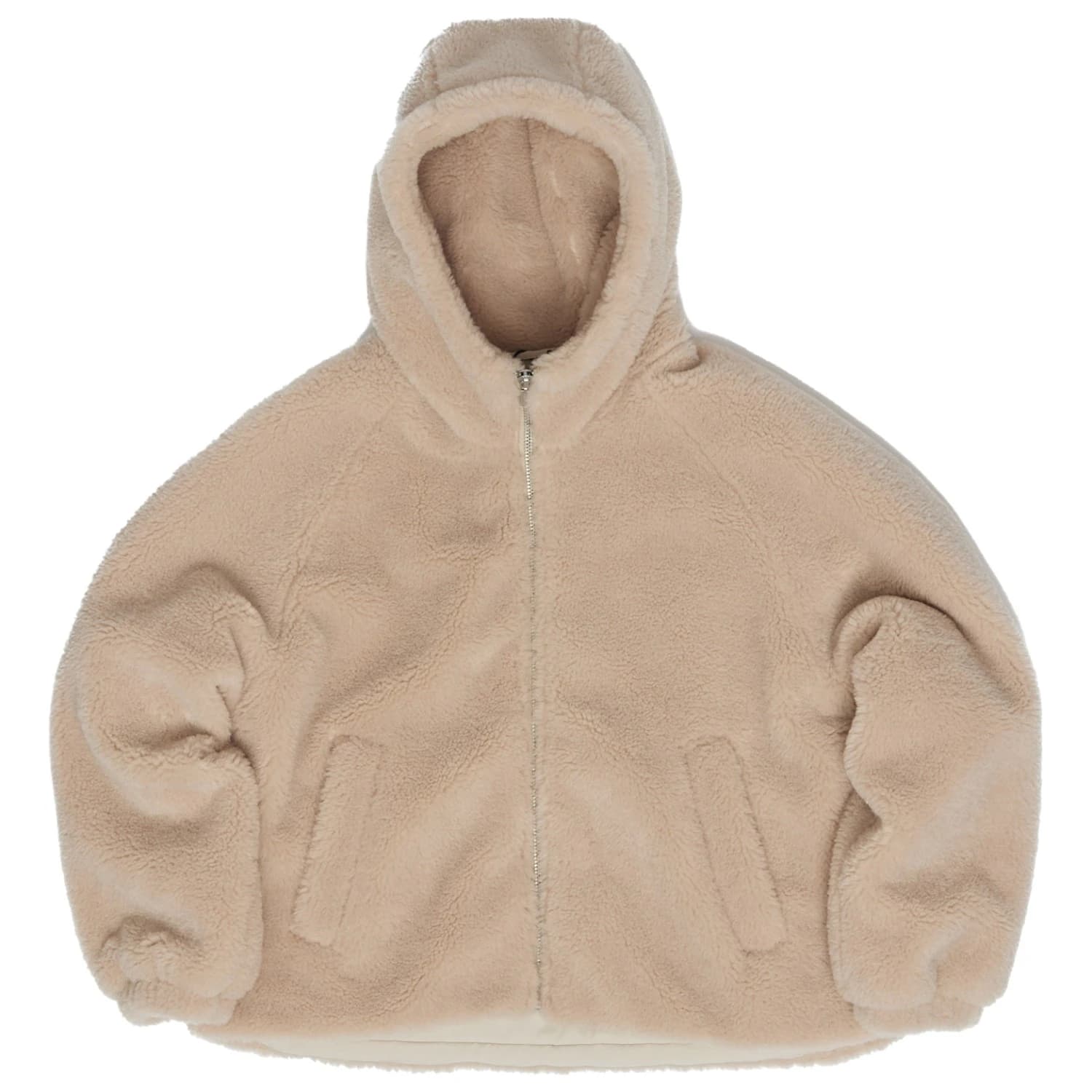 Дамско ежедневно яке Mazine Women's Faux-Fur Hooded Jacket Casual jacket - Natural
