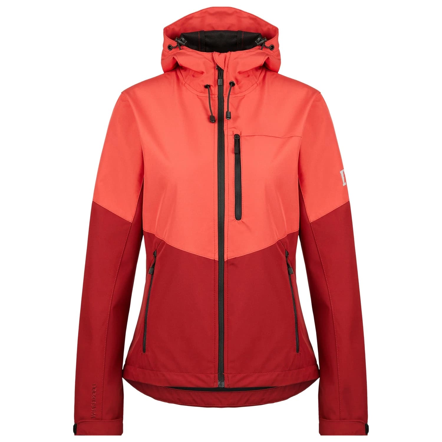 Дамско софтшел яке Heber Peak Women's EvergreenHe. Softshell Light Jacket Softshell jacket - Tomato Red / Deep Red