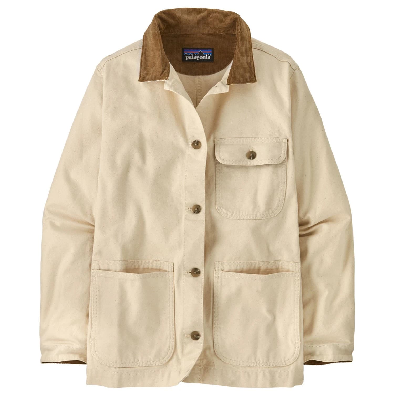 Дамско ежедневно яке Patagonia Women's Point Reyes Canvas Coat Casual jacket - Undyed Natural