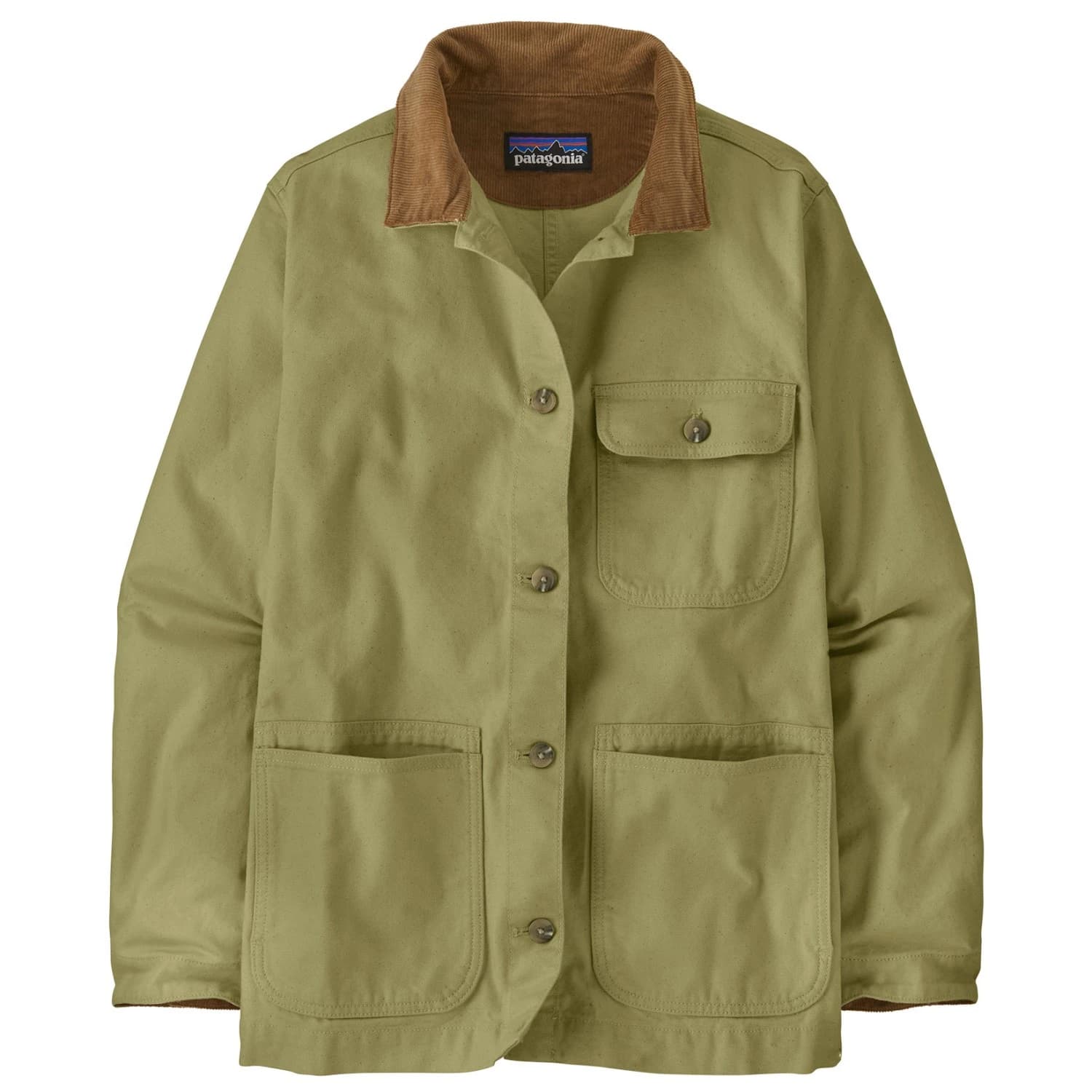 Дамско ежедневно яке Patagonia Women's Point Reyes Canvas Coat Casual jacket - Gumtree Green