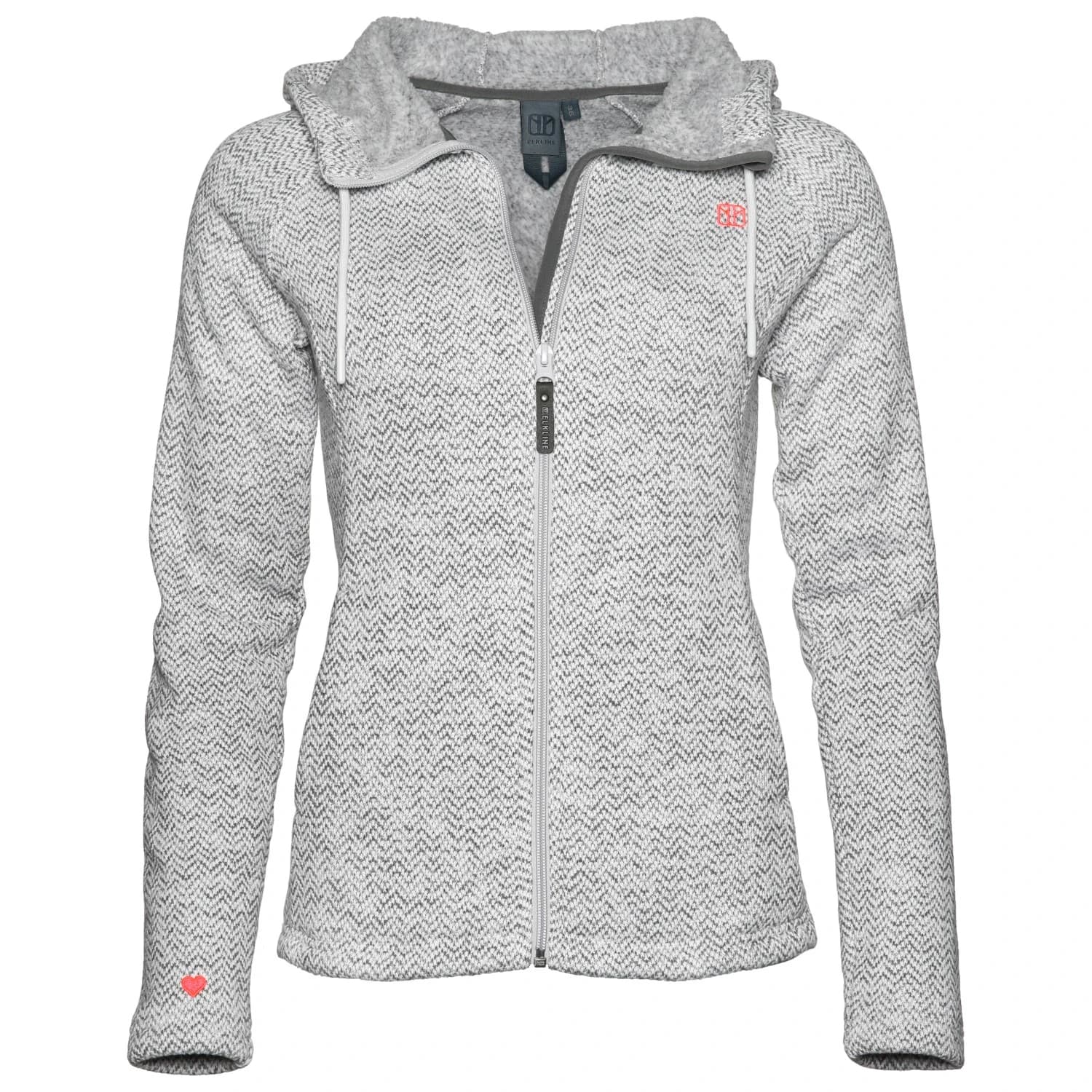 Дамско ежедневно яке Elkline Women's Orion Fleece jacket - White