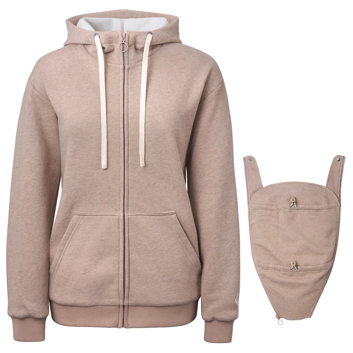 Дамско яке за тренировка Mamalila Women's Sweat-Tragejacke London Training jacket - Sand / Leo